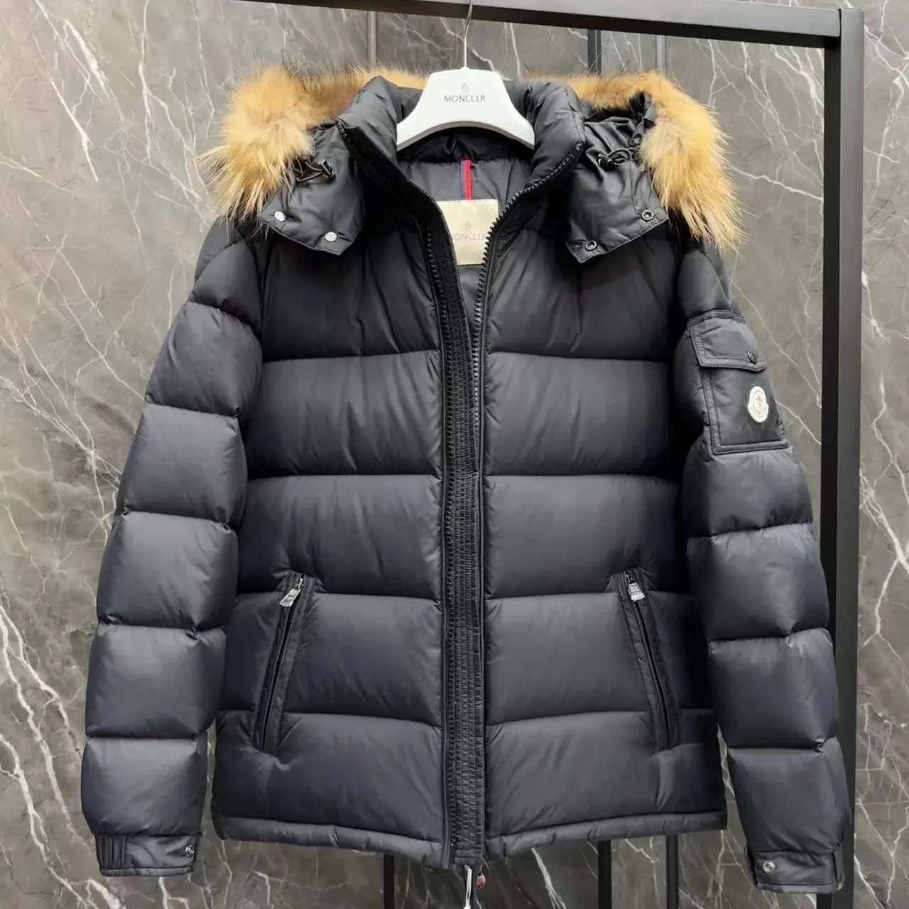 Moncler Maya Short Down Jacket - DesignerGu