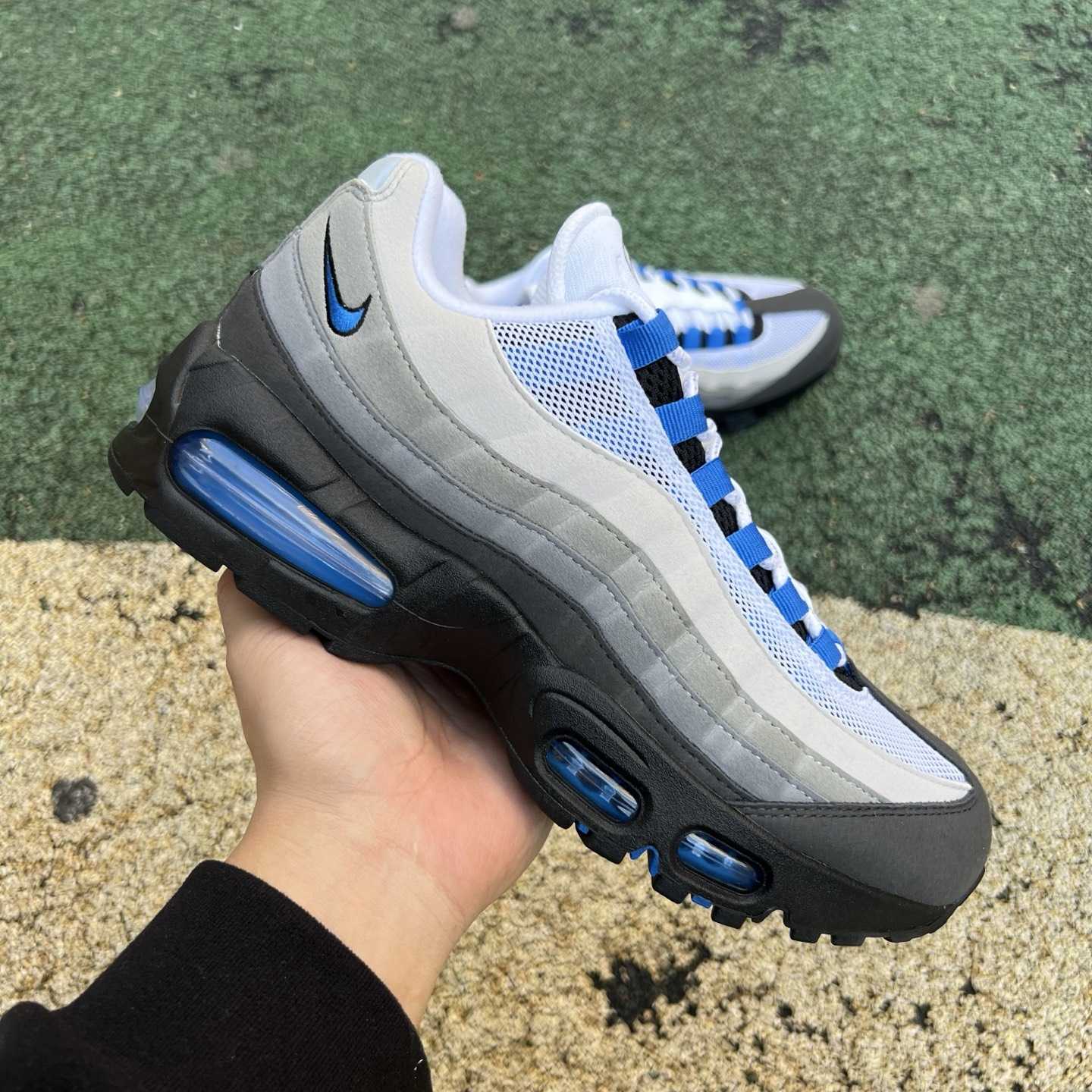 Nike Air Max 95 OG Blue Spark Sneakers    IM7410-100 - DesignerGu