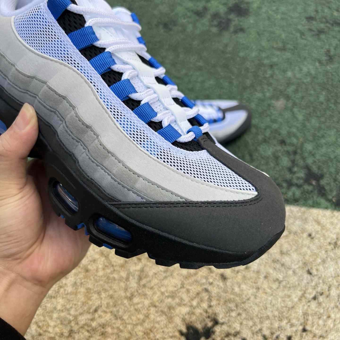 Nike Air Max 95 OG Blue Spark Sneakers    IM7410-100 - DesignerGu