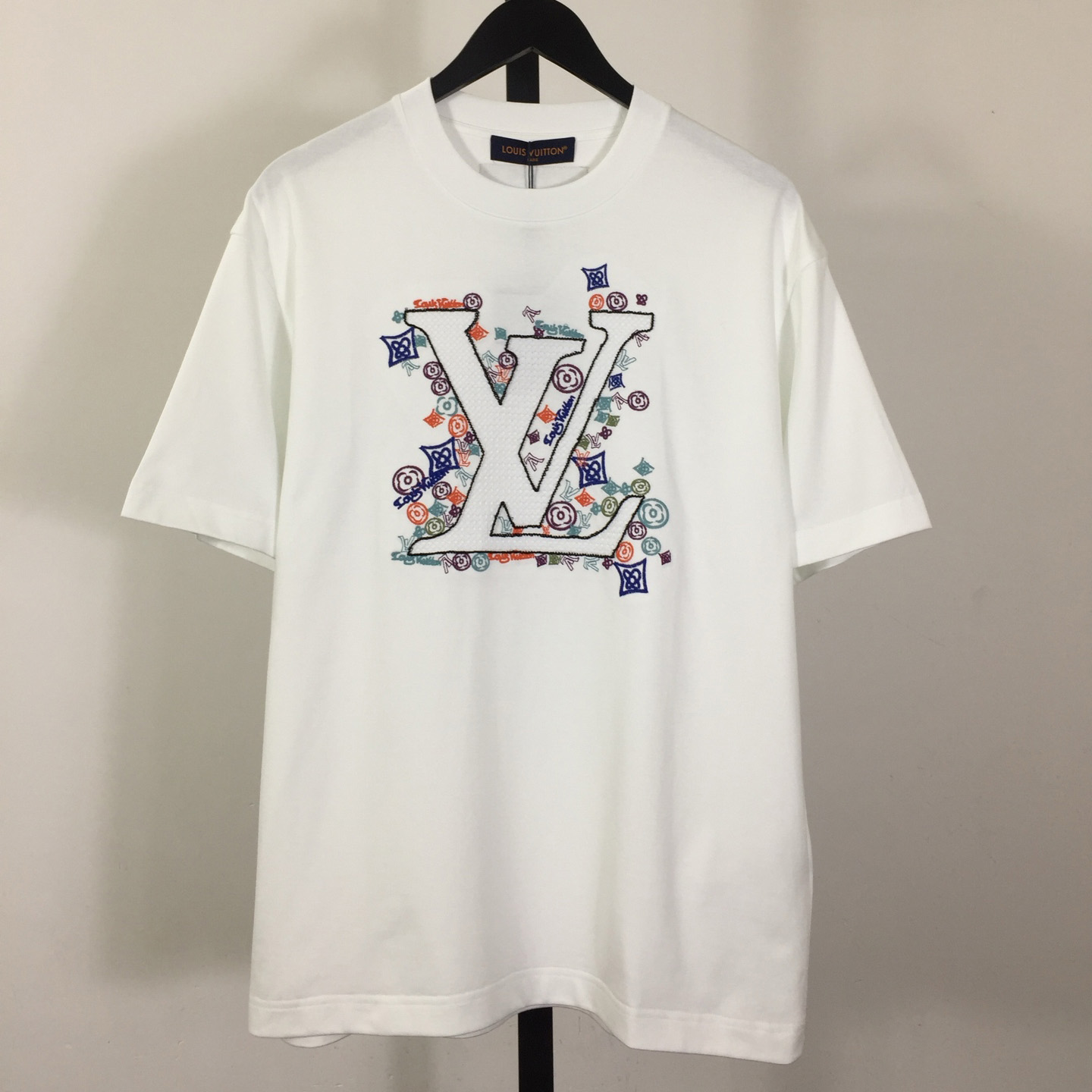 Louis Vuitton Embroidered T-Shirt - DesignerGu