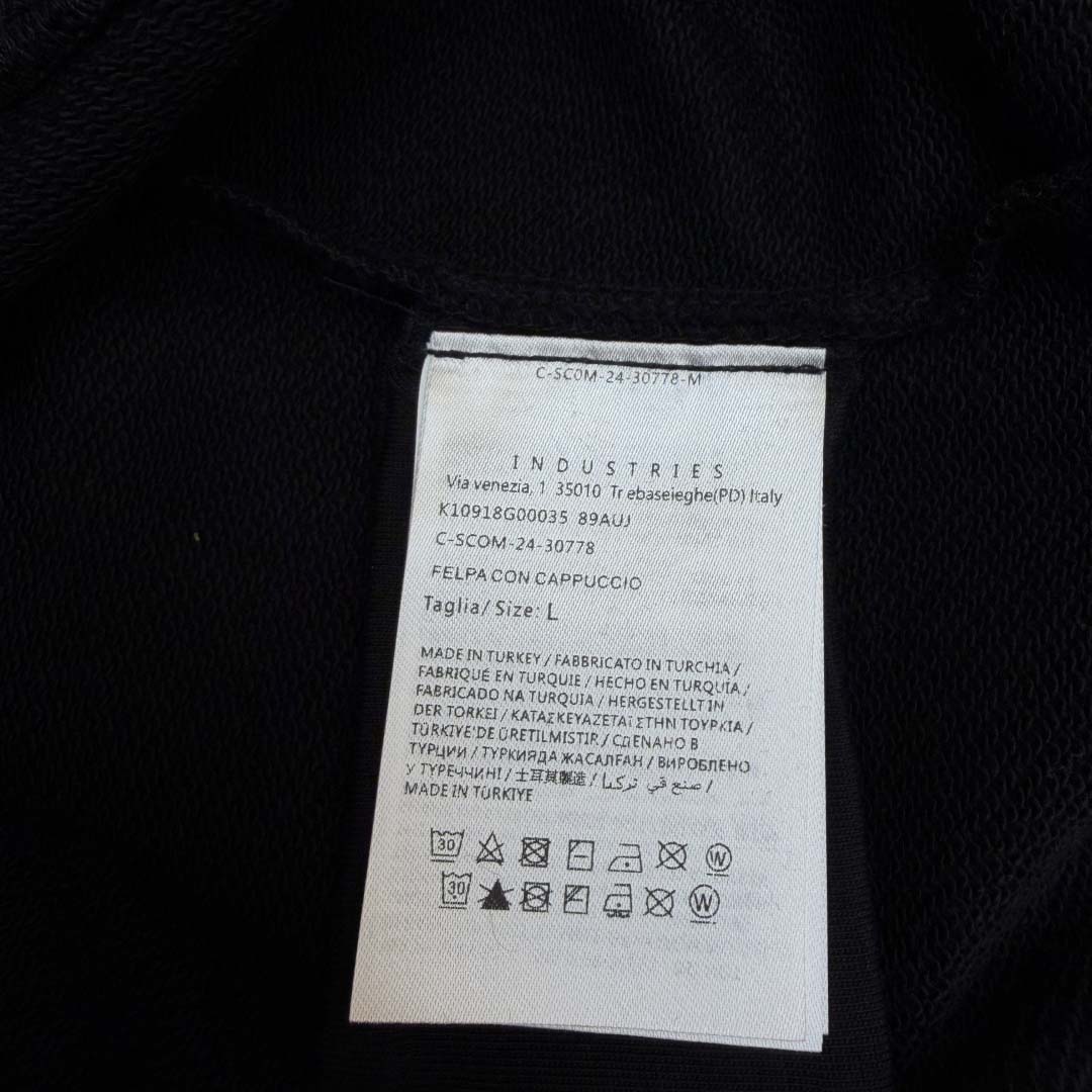 Moncler Logo Patch Cotton Hoodie - DesignerGu