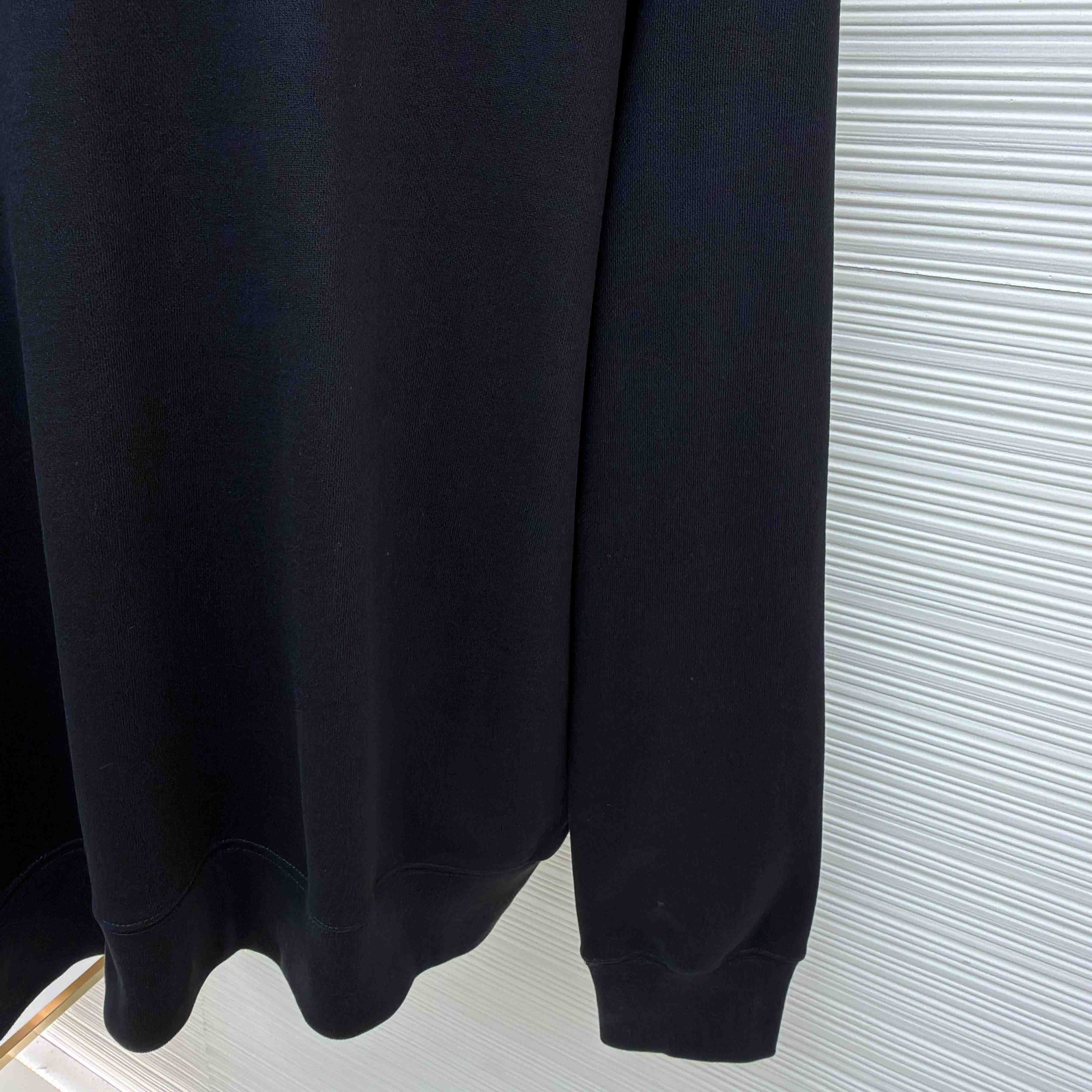 Moncler Logo Patch Cotton Hoodie - DesignerGu