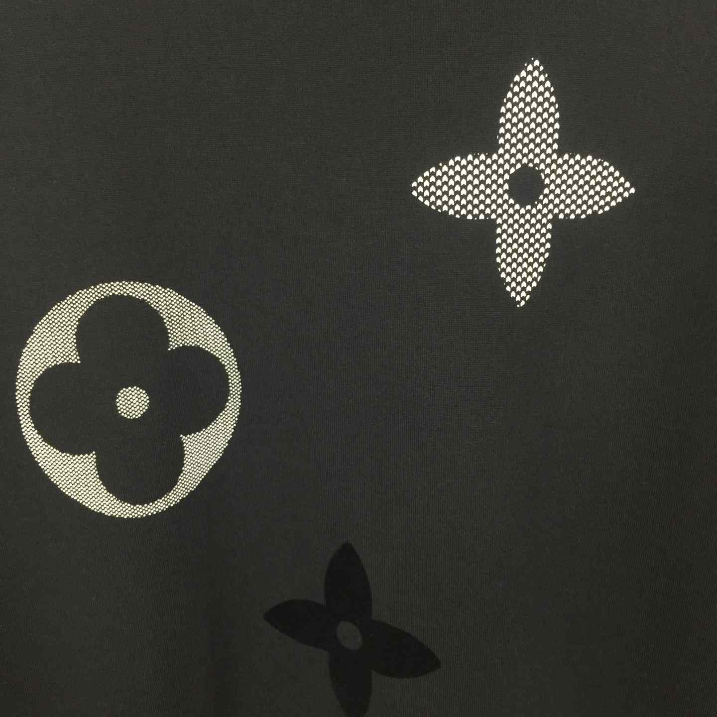 Louis Vuitton Monogram Short-Sleeved Knitted Crewneck   - DesignerGu