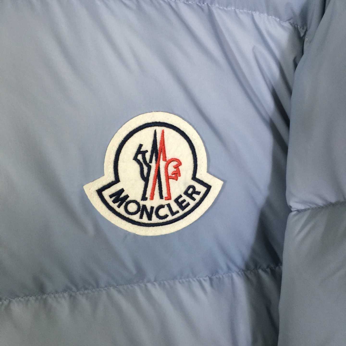 Moncler Blue Citala Short Down Jacket - DesignerGu