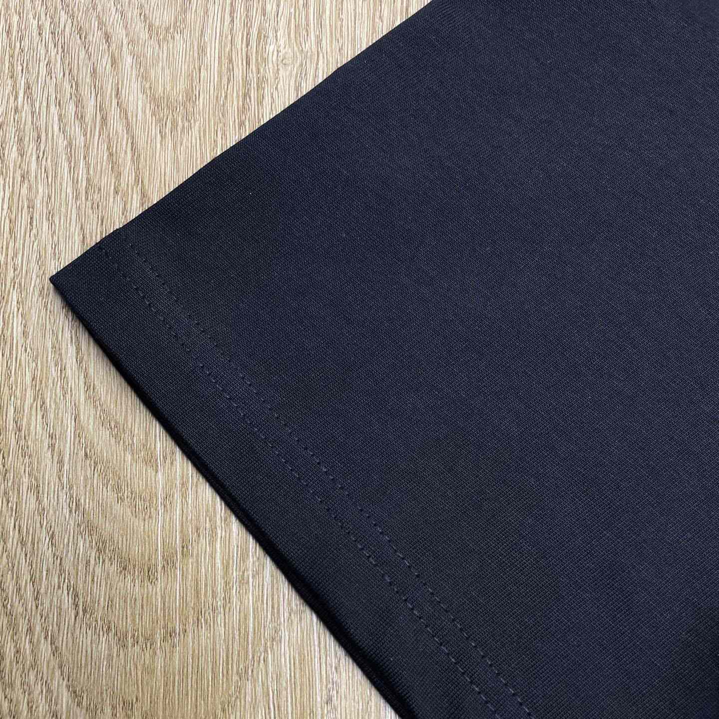 Casablanca Black Airbrush Mushroom Logo Short Sleeve T‑shirt C1127 - DesignerGu