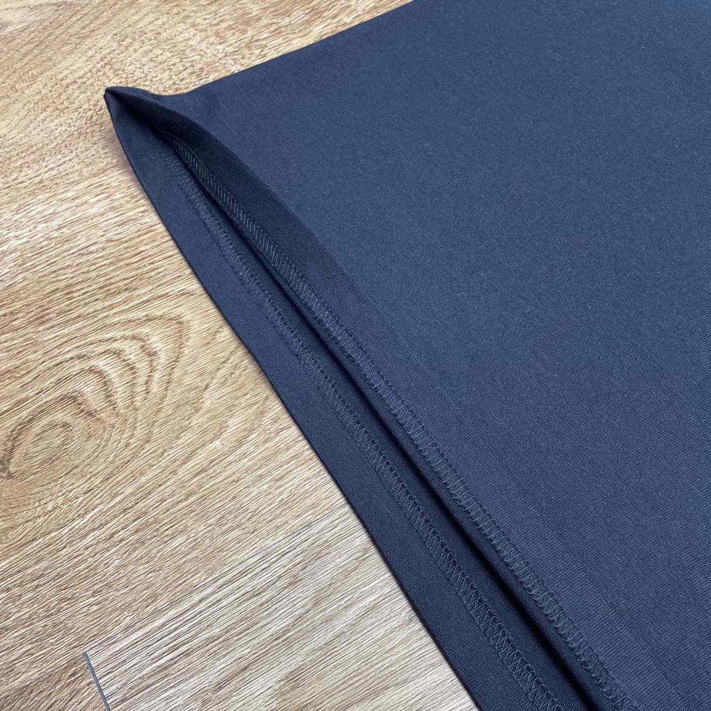 Casablanca Black Airbrush Mushroom Logo Short Sleeve T‑shirt C1127 - DesignerGu