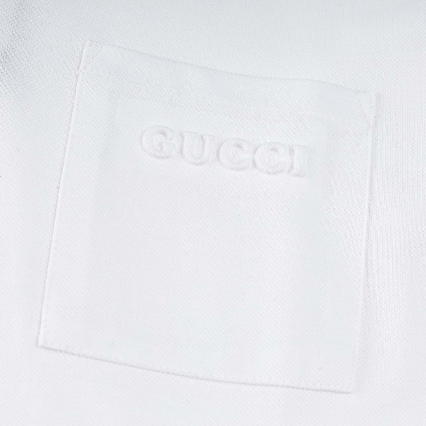 Gucci Cotton Piquet Polo Shirt - DesignerGu