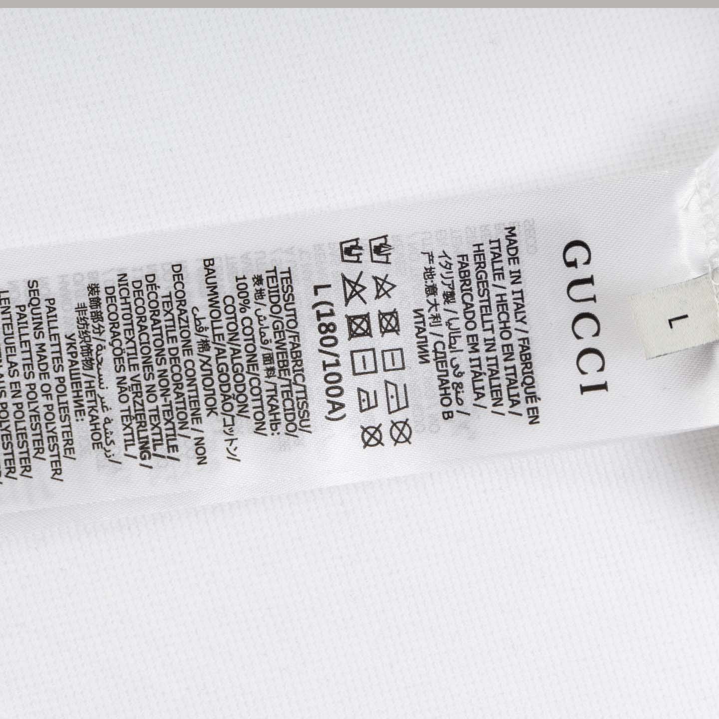 Gucci Cotton Piquet Polo Shirt - DesignerGu