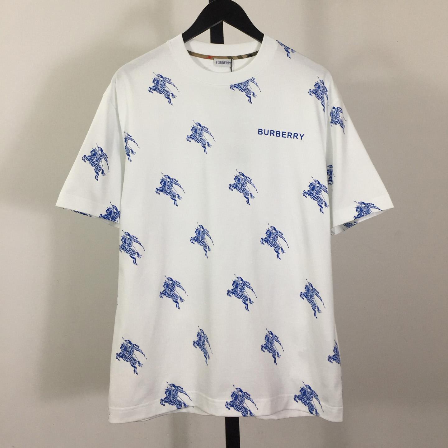 Burberry Logo Cotton T-shirt - DesignerGu