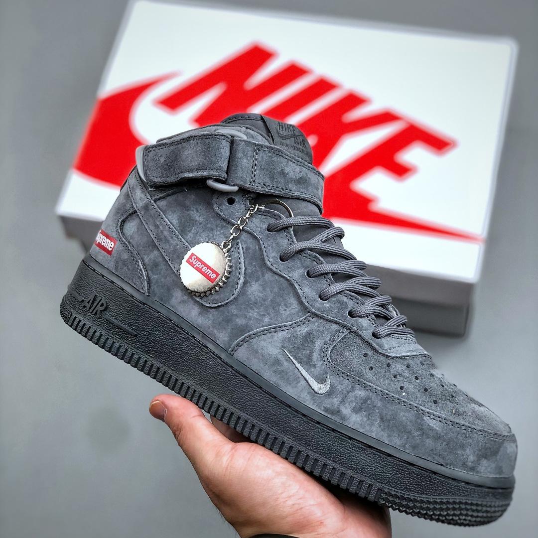  Supreme x Nike Air Force 1  Mid 07      dv0788-002 - DesignerGu