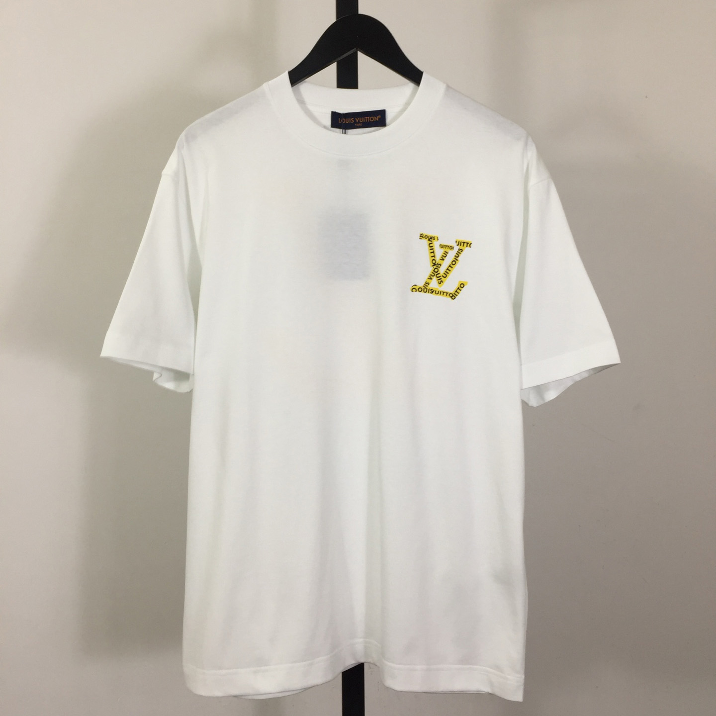 Louis Vuitton Logo Cotton T-Shirt  - DesignerGu