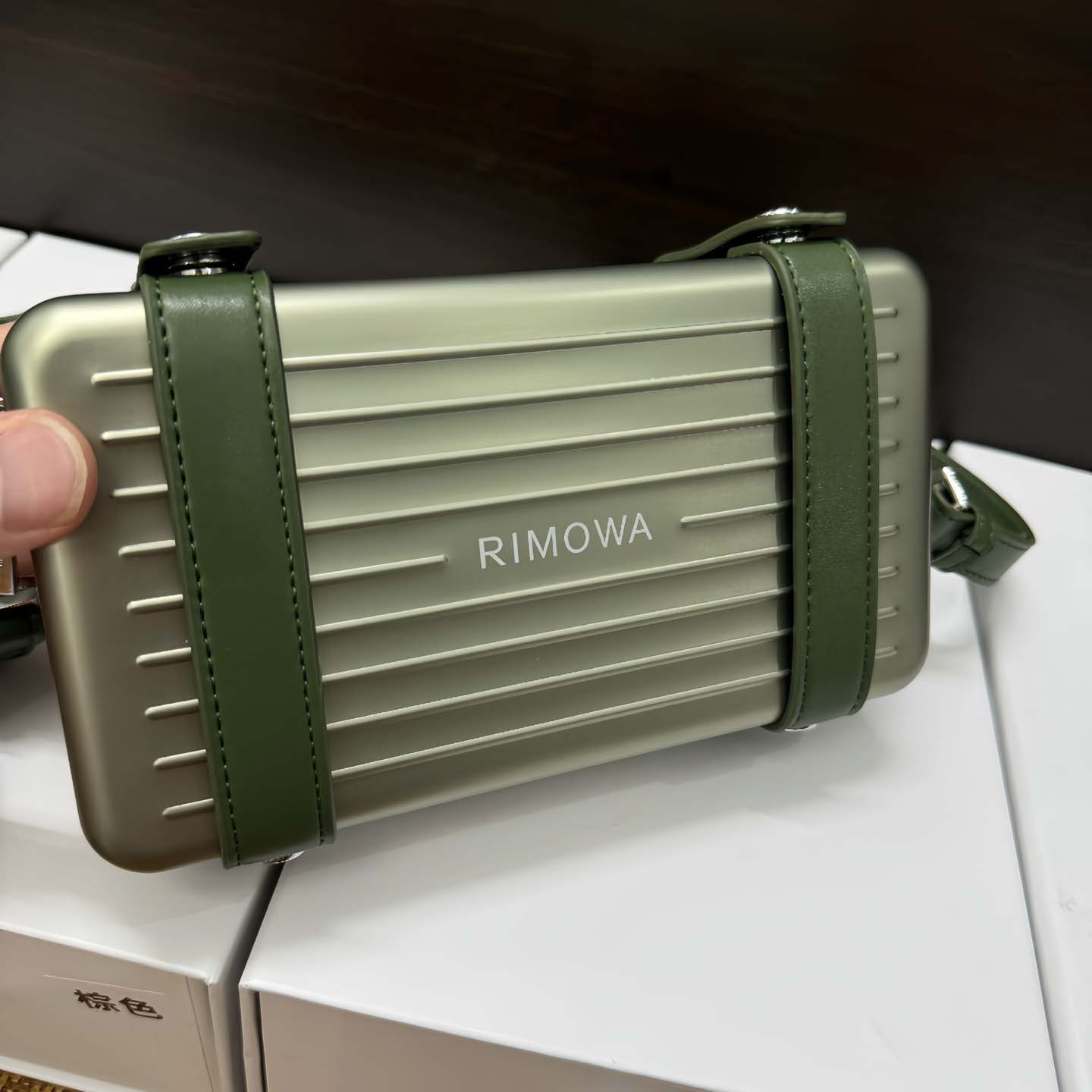 Rimowa Personal Aluminum Cross-Body Bag - DesignerGu