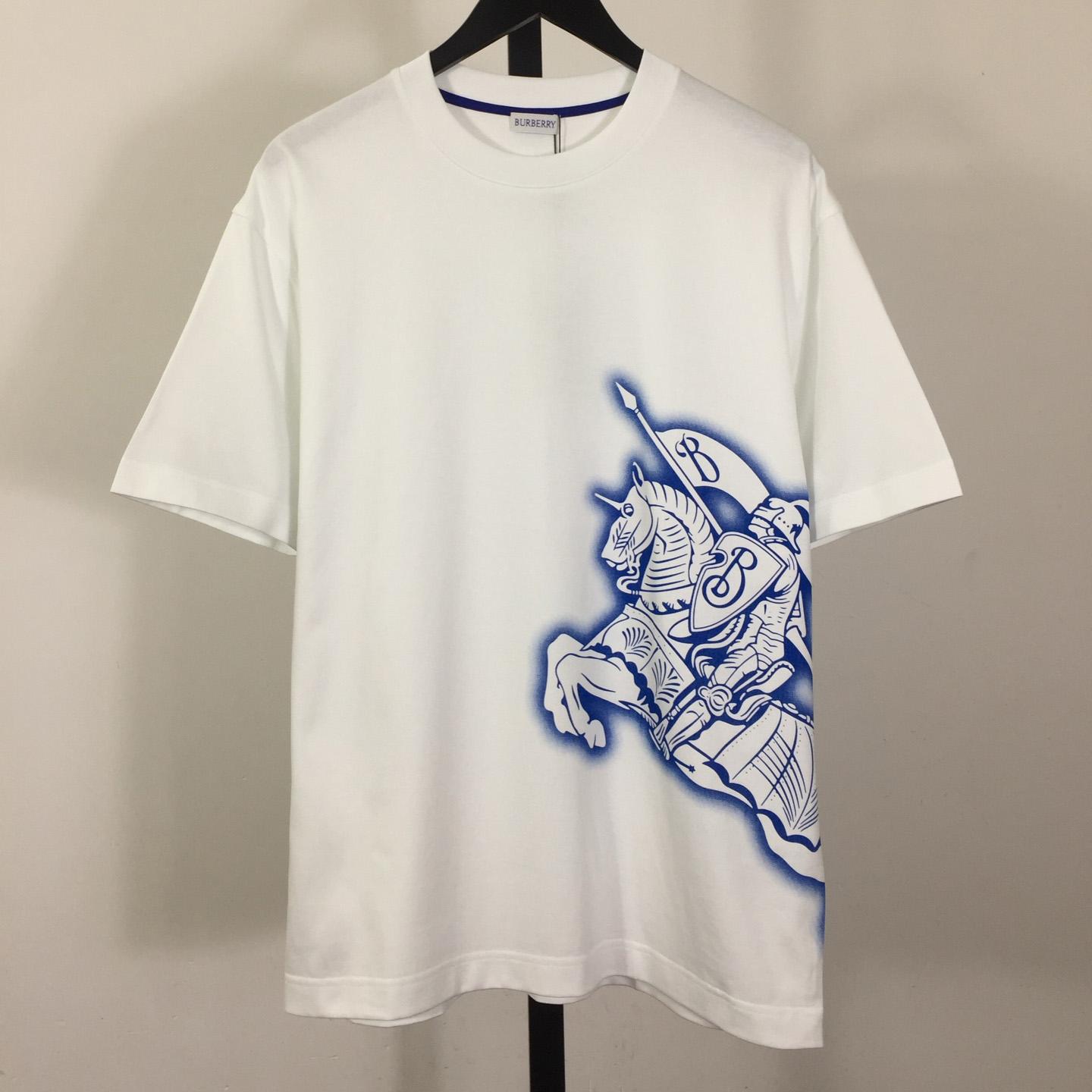 Burberry Logo Cotton T-shirt - DesignerGu