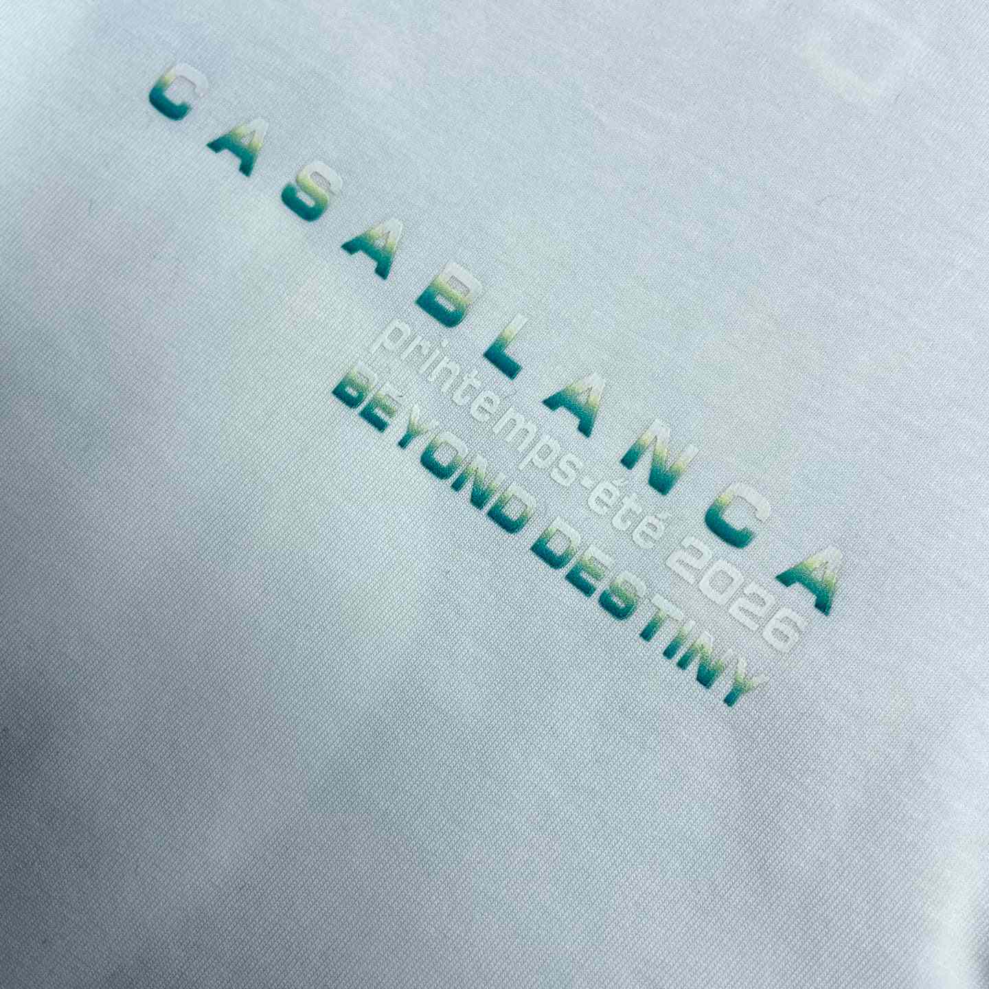 Casablanca GLITCH ORCHID OVERSIZED SHORT SLEEVE T‑SHIRT C1110 - DesignerGu