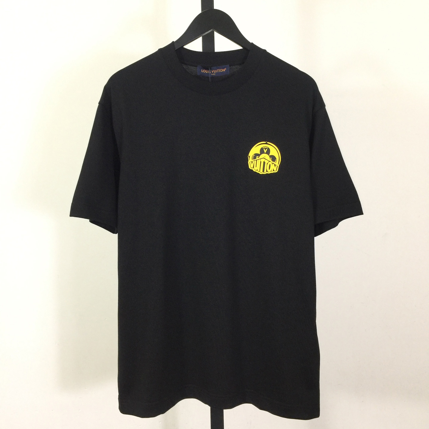 Louis Vuitton T-shirt With Yellow Graphic Logo - DesignerGu
