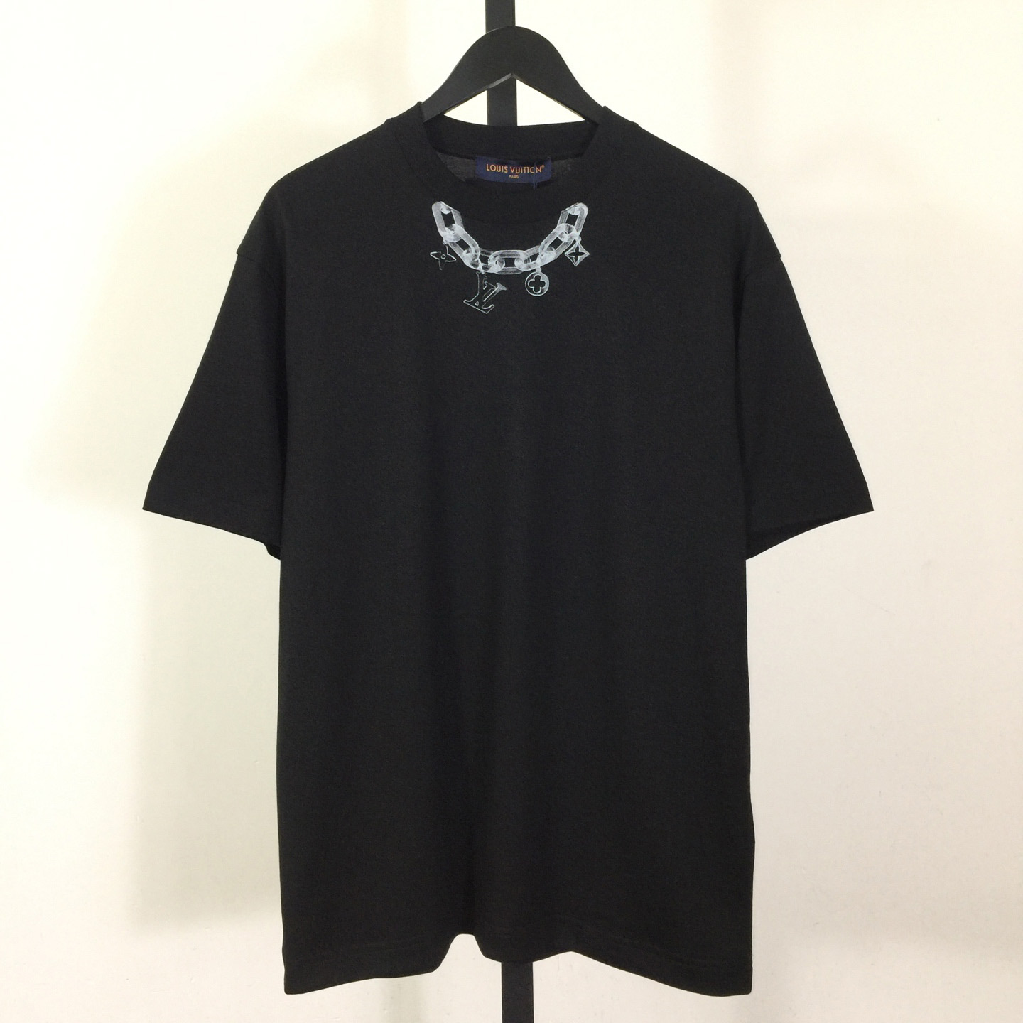Louis Vuitton Chain Detail T-Shirt  - DesignerGu
