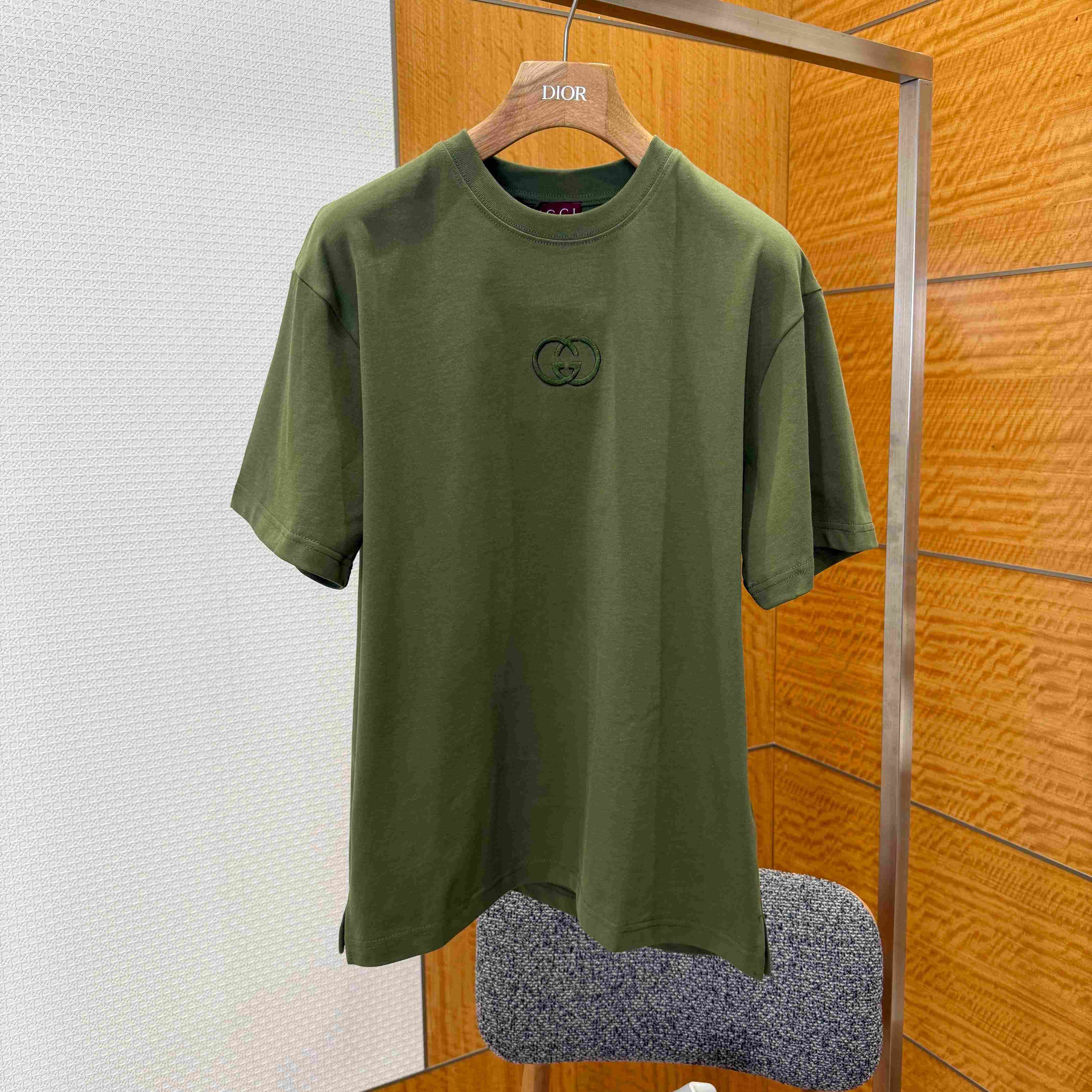 Gucci Cotton Jersey T-shirt With Embroidery - DesignerGu