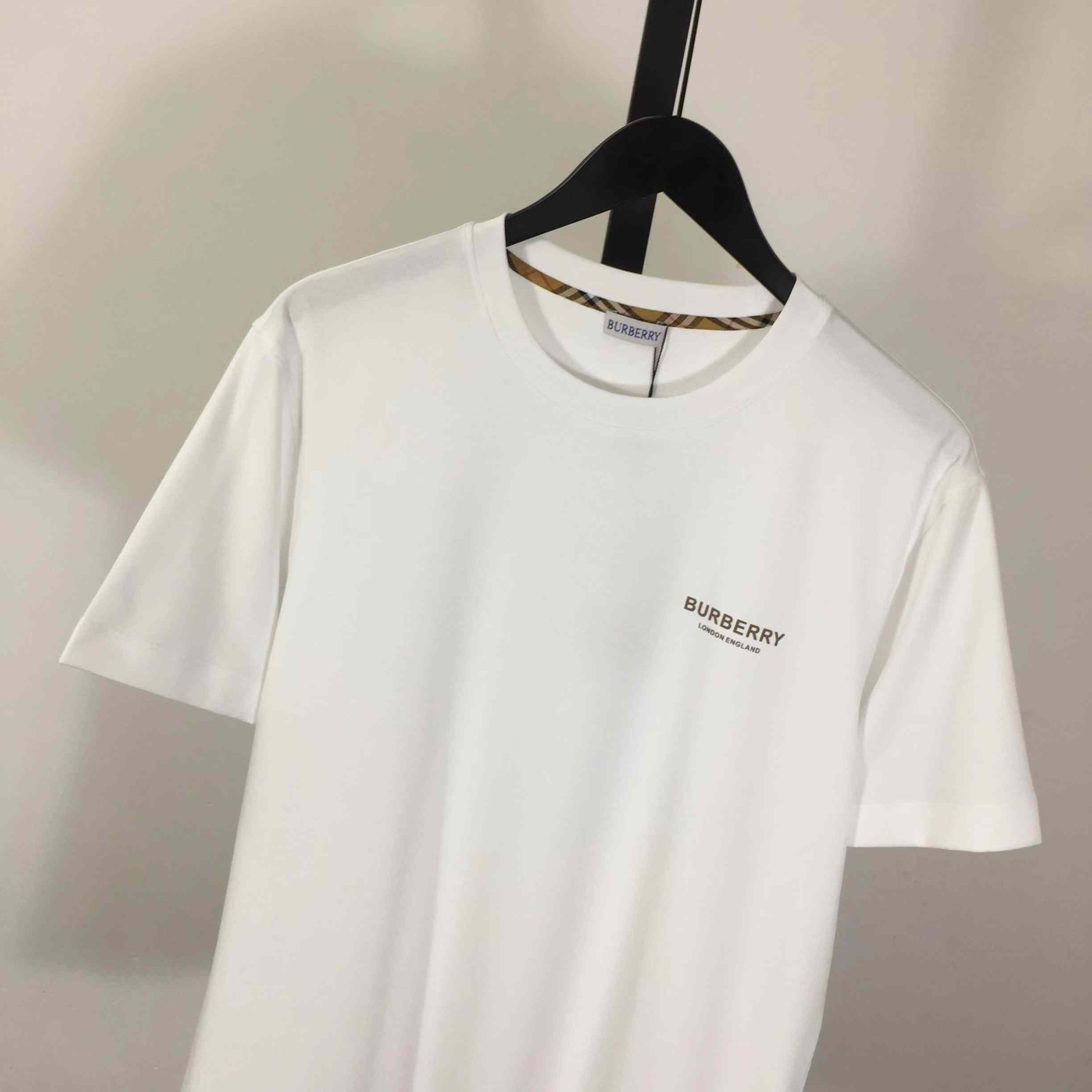 Burberry Logo Cotton T-shirt - DesignerGu