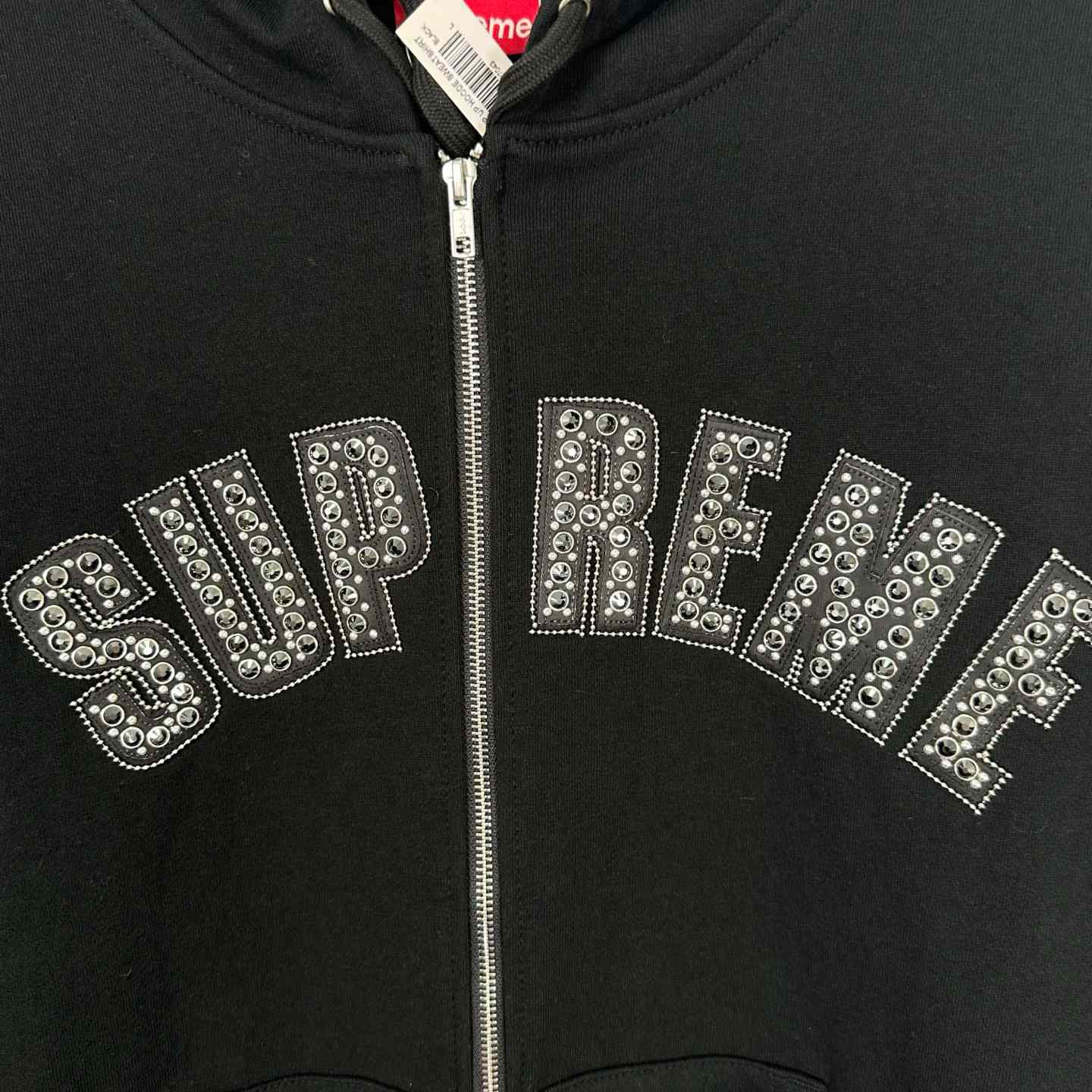 Supreme x B.B. Simon Zip Up Hooded Sweatshirt 'Black' - DesignerGu
