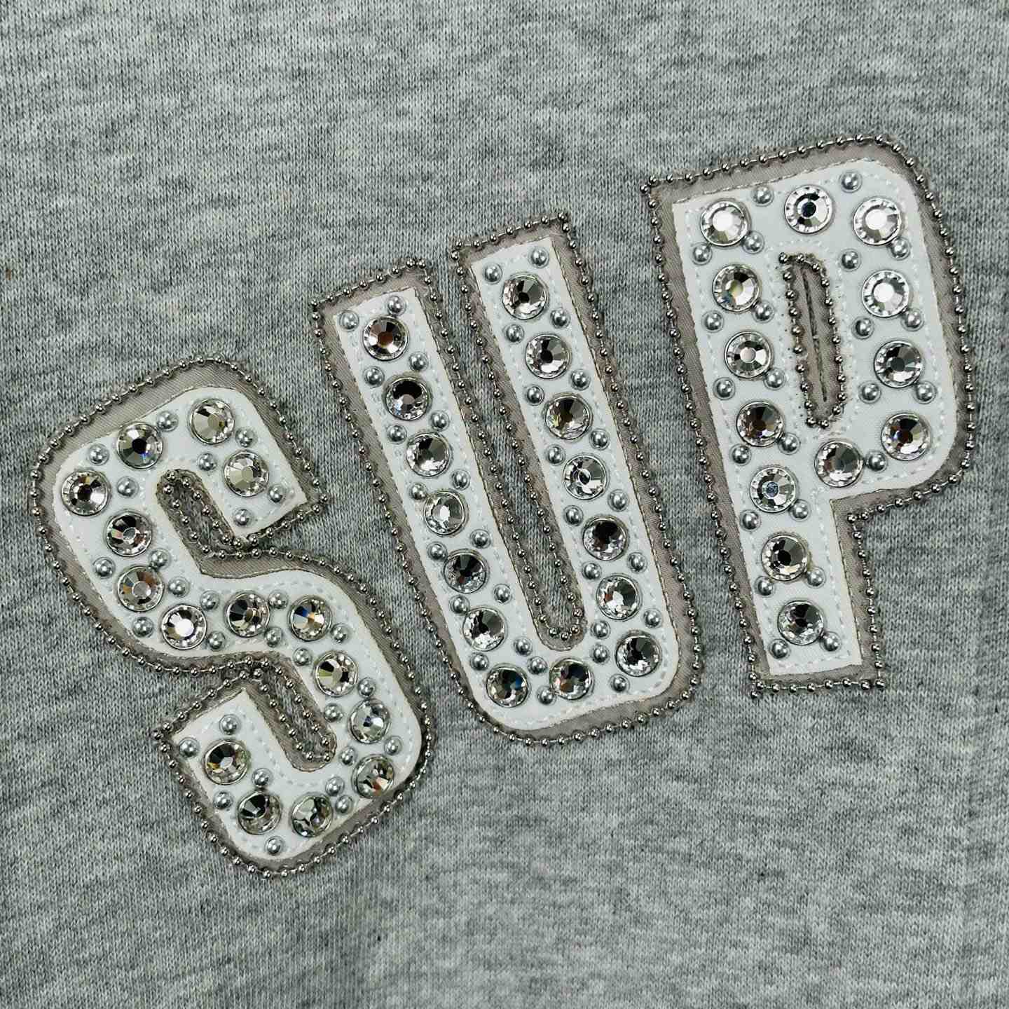 Supreme x B.B. Simon Zip Up Hooded Sweatshirt 'Heather Grey' - DesignerGu
