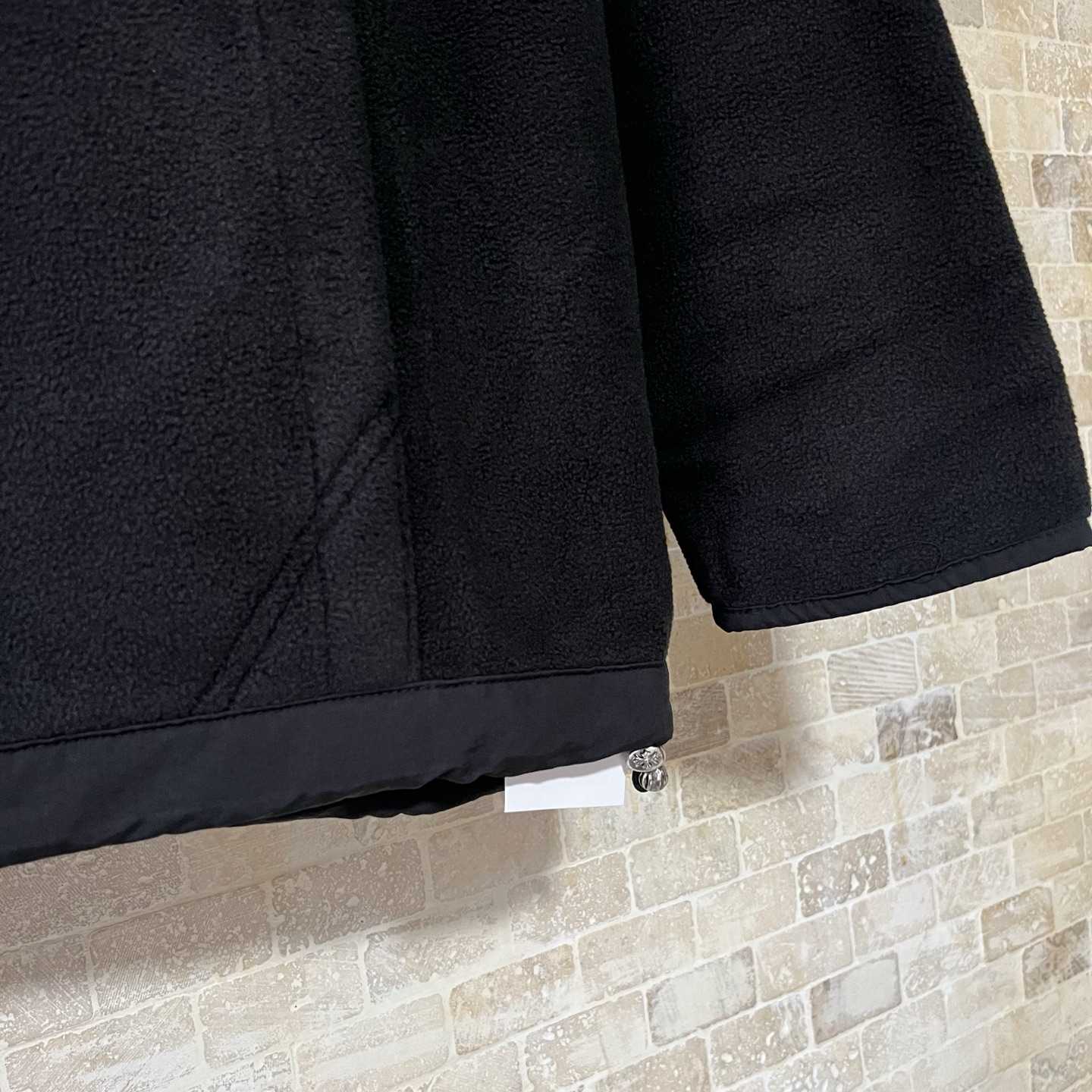 Chrome Hearts Horseshoe Embroidered Silver Button Polar Fleece Hoodie - DesignerGu