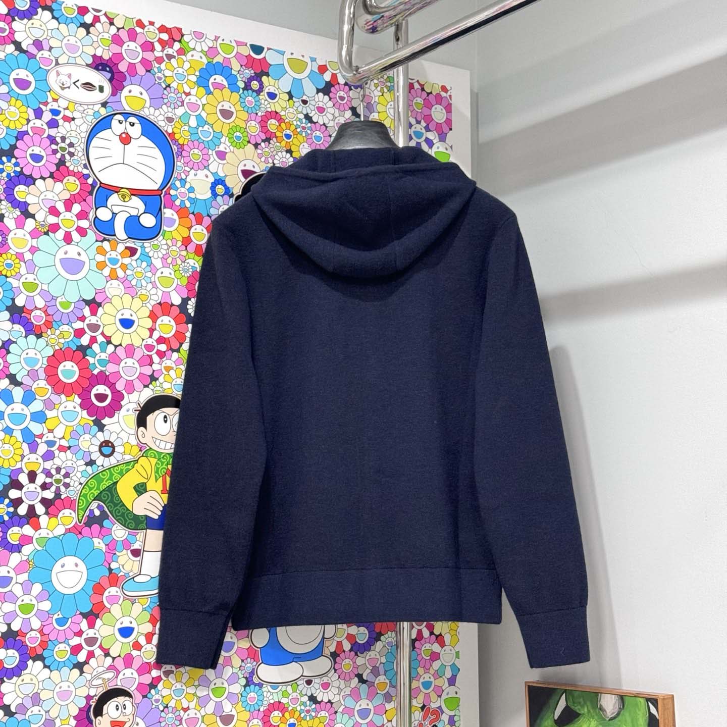 Burberry Cashmere Blend Zip Hoodie - DesignerGu