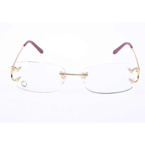 Cartier CT 4193826 Eyeglasses In Gold - DesignerGu