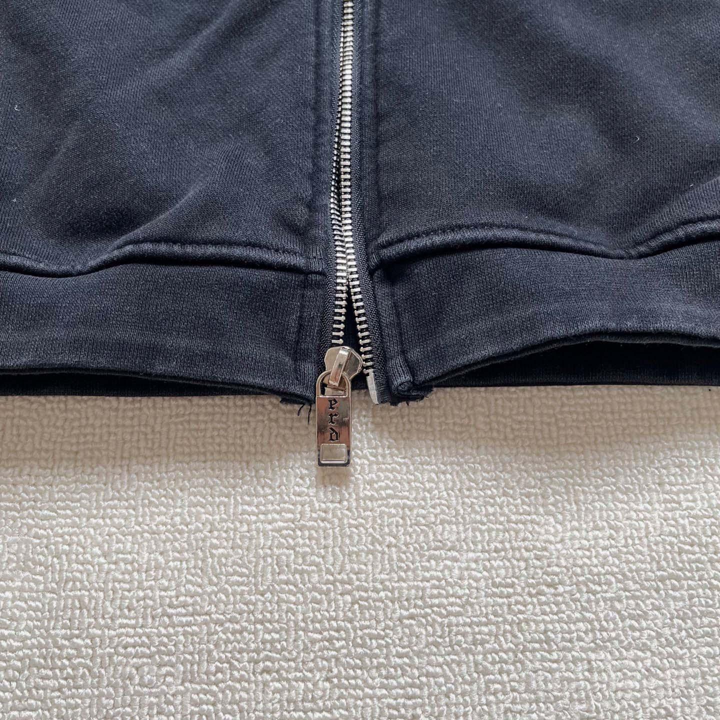 Enfants Riches Déprimés  Asphyxiation Assemblage Zip Hoodie - DesignerGu