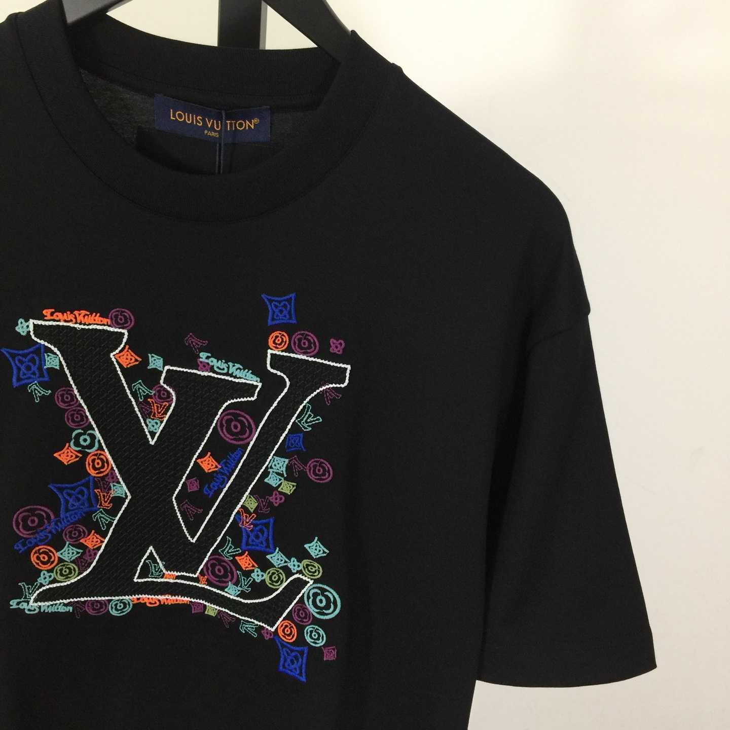 Louis Vuitton Embroidered T-Shirt - DesignerGu