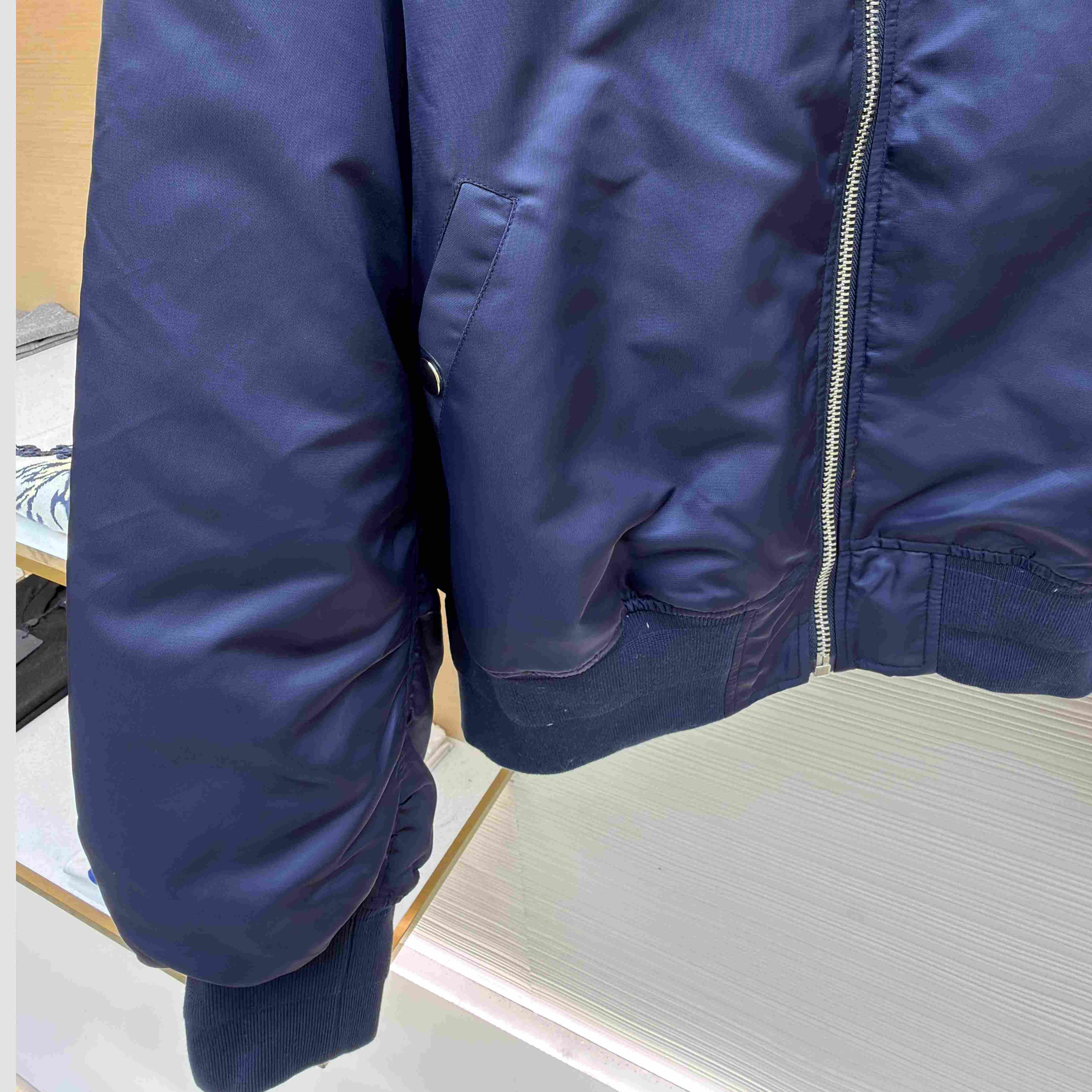 Prada Nylon Twill Bomber Jacket - DesignerGu