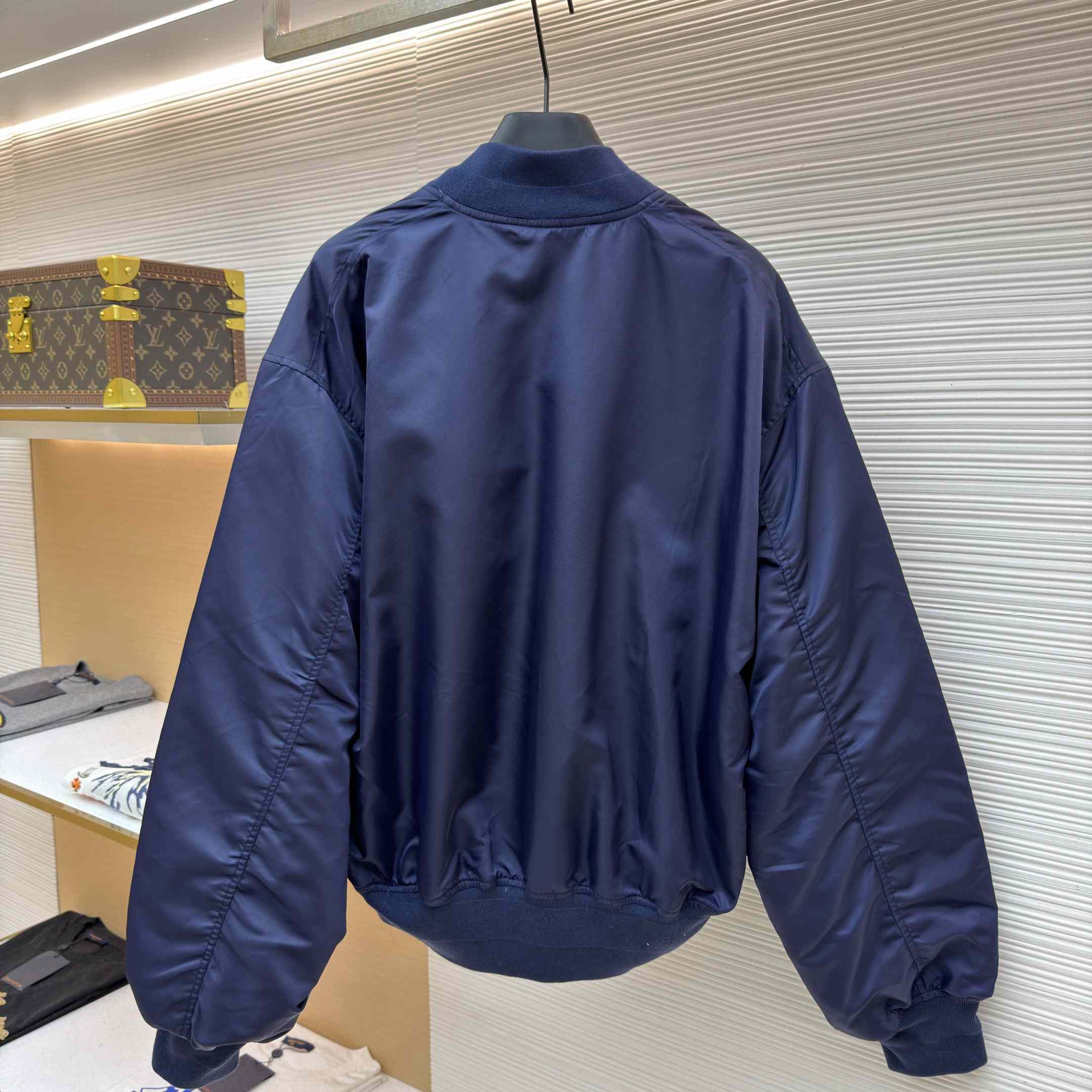 Prada Nylon Twill Bomber Jacket - DesignerGu