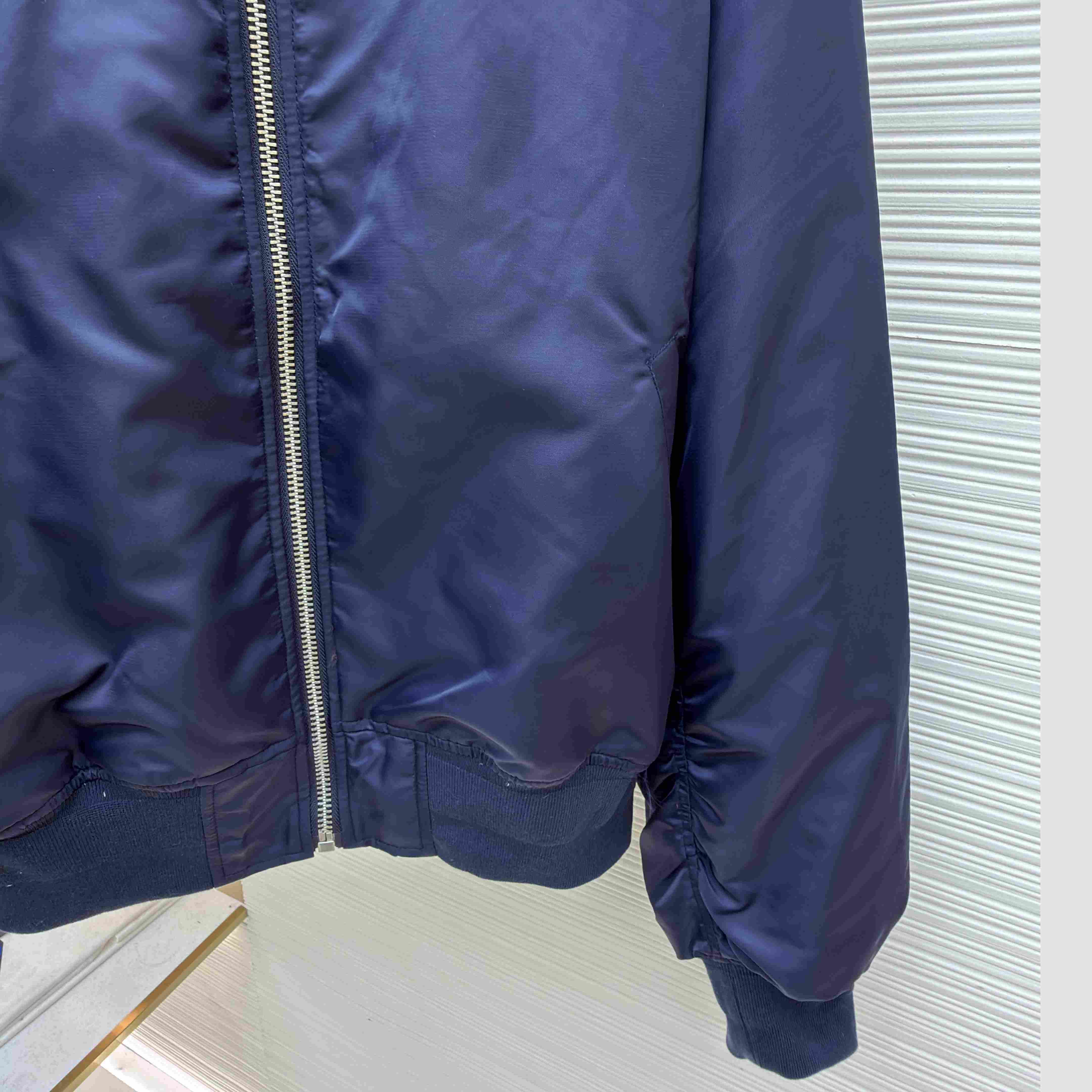 Prada Nylon Twill Bomber Jacket - DesignerGu