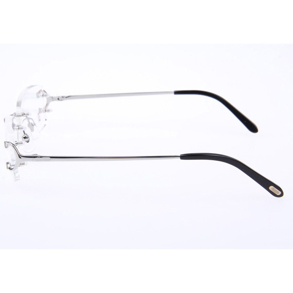 Cartier CT 4193826 Eyeglasses In Silver - DesignerGu