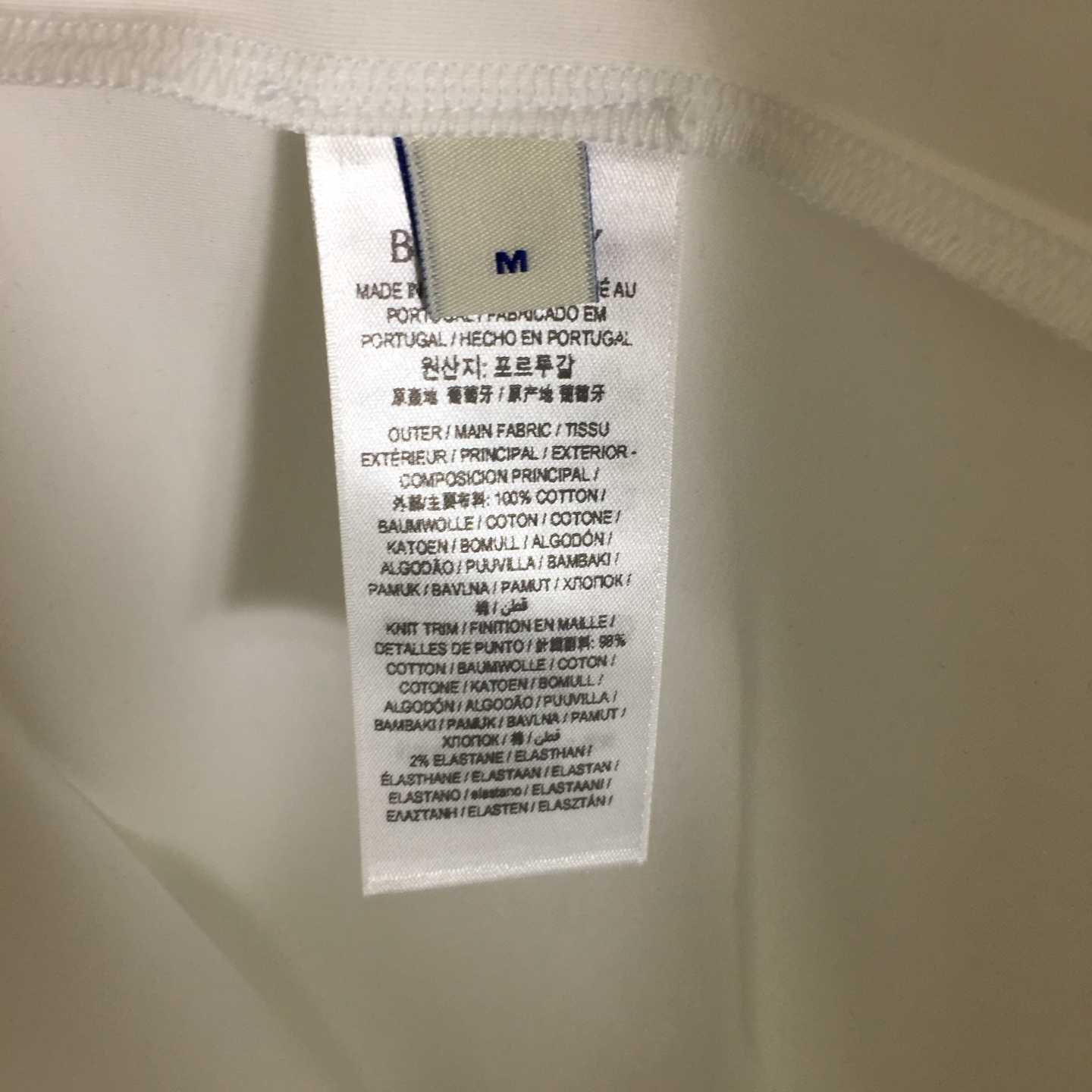 Burberry Logo Cotton T-shirt - DesignerGu