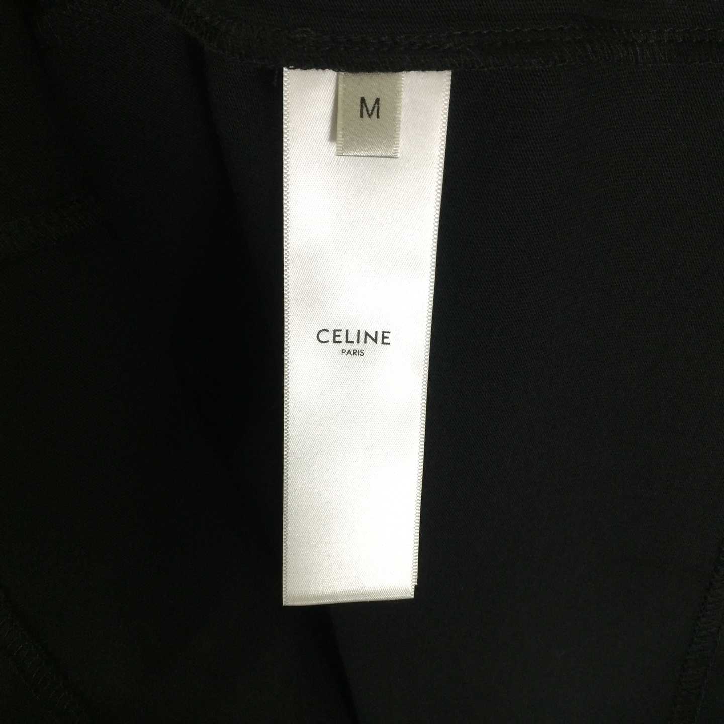 Celine Loose T-shirt In Cotton Jersey - DesignerGu