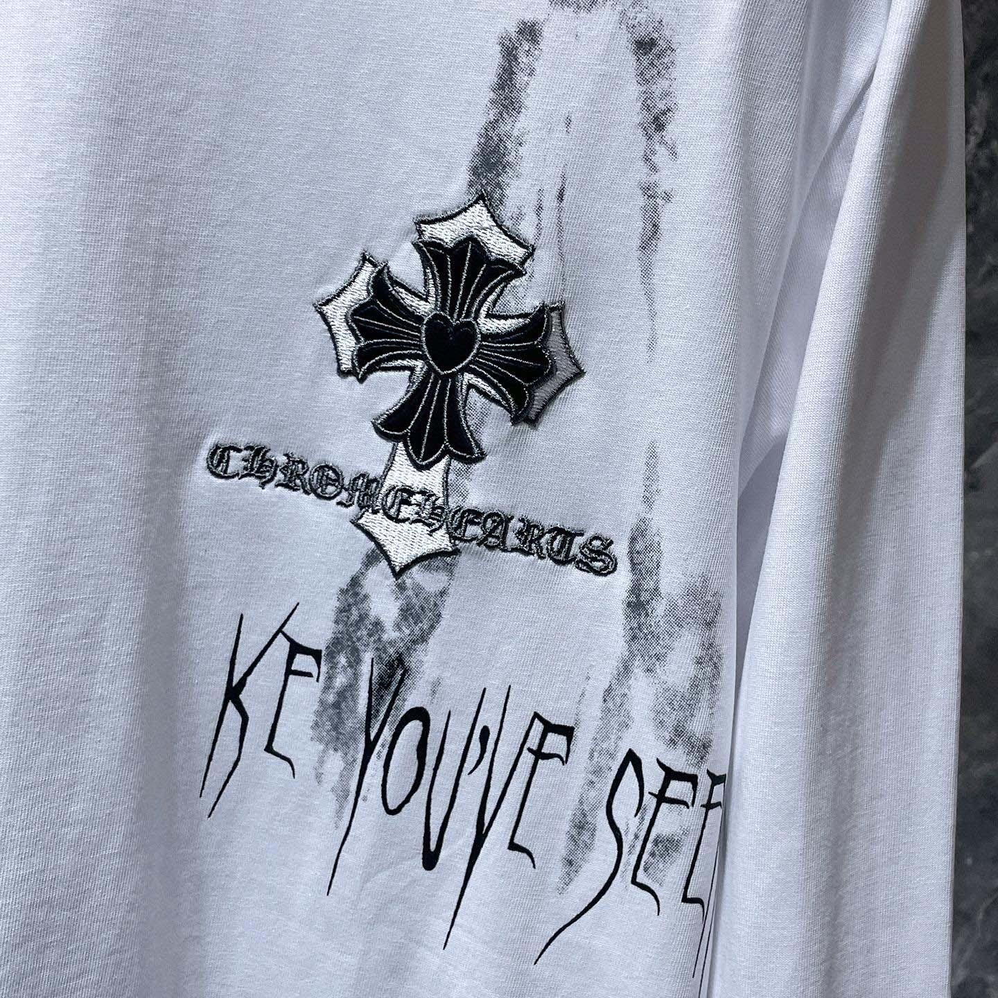 Chrome Hearts Long-sleeve T-shirt  - DesignerGu