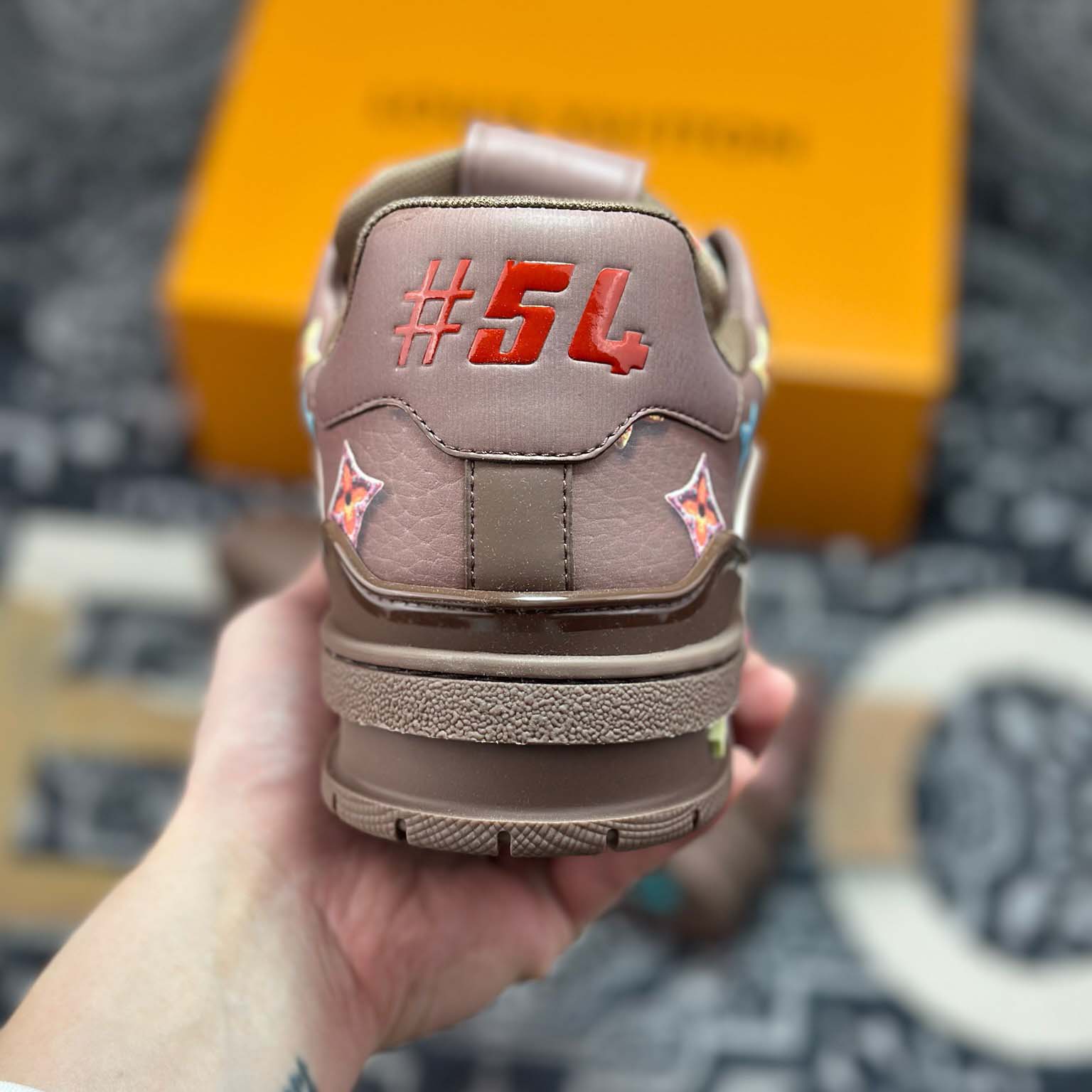 Louis Vuitton LV Trainer Sneaker - DesignerGu