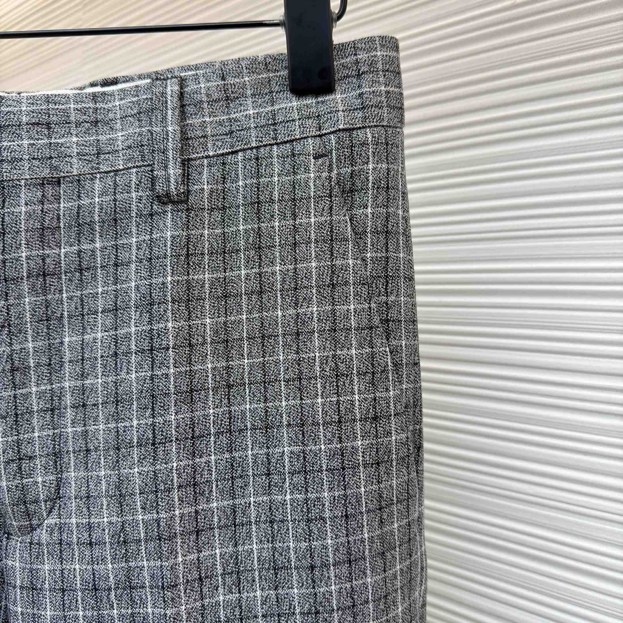 Acne Studios - Wool Check Trousers - DesignerGu