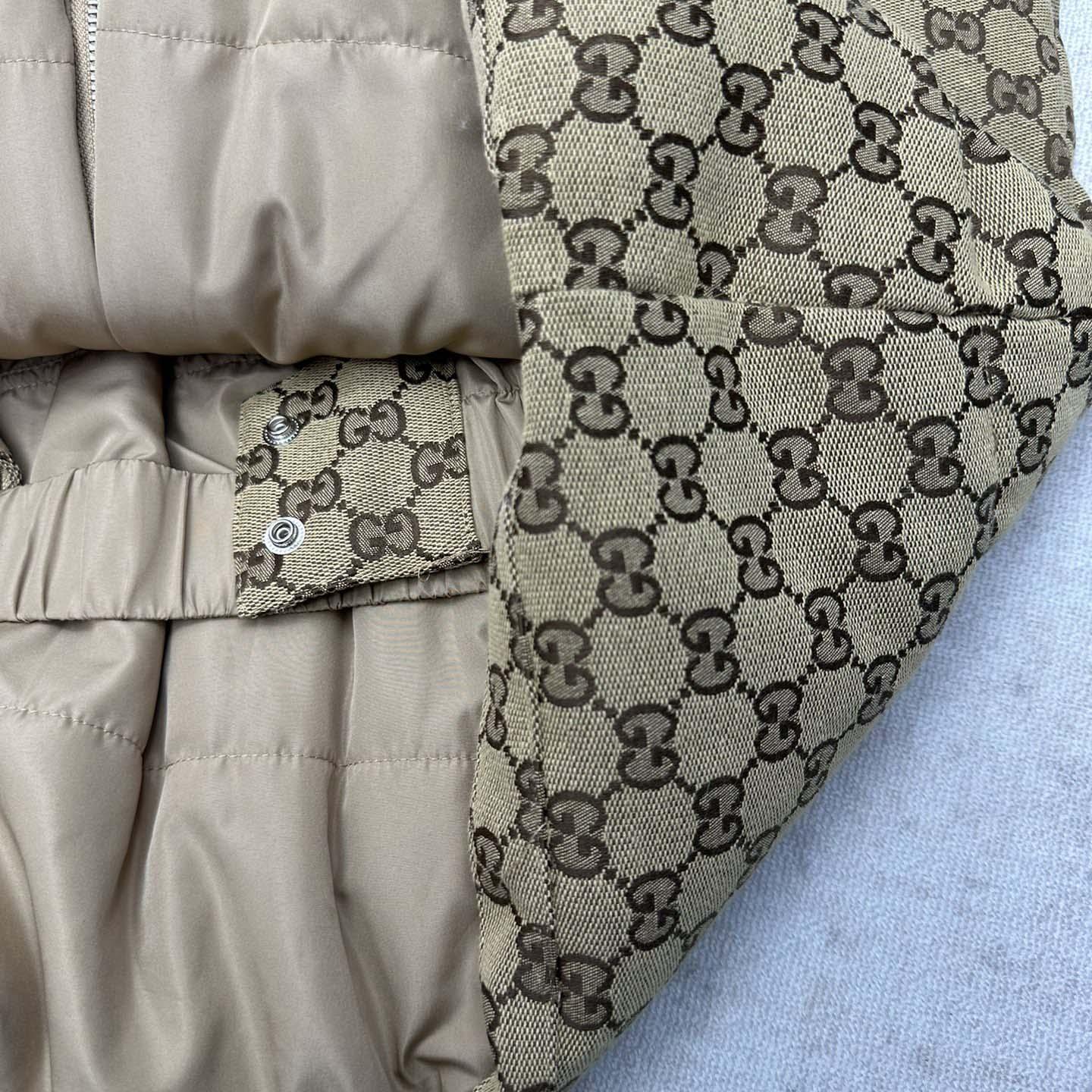 Gucci GG Canvas Puffer Jacket - DesignerGu
