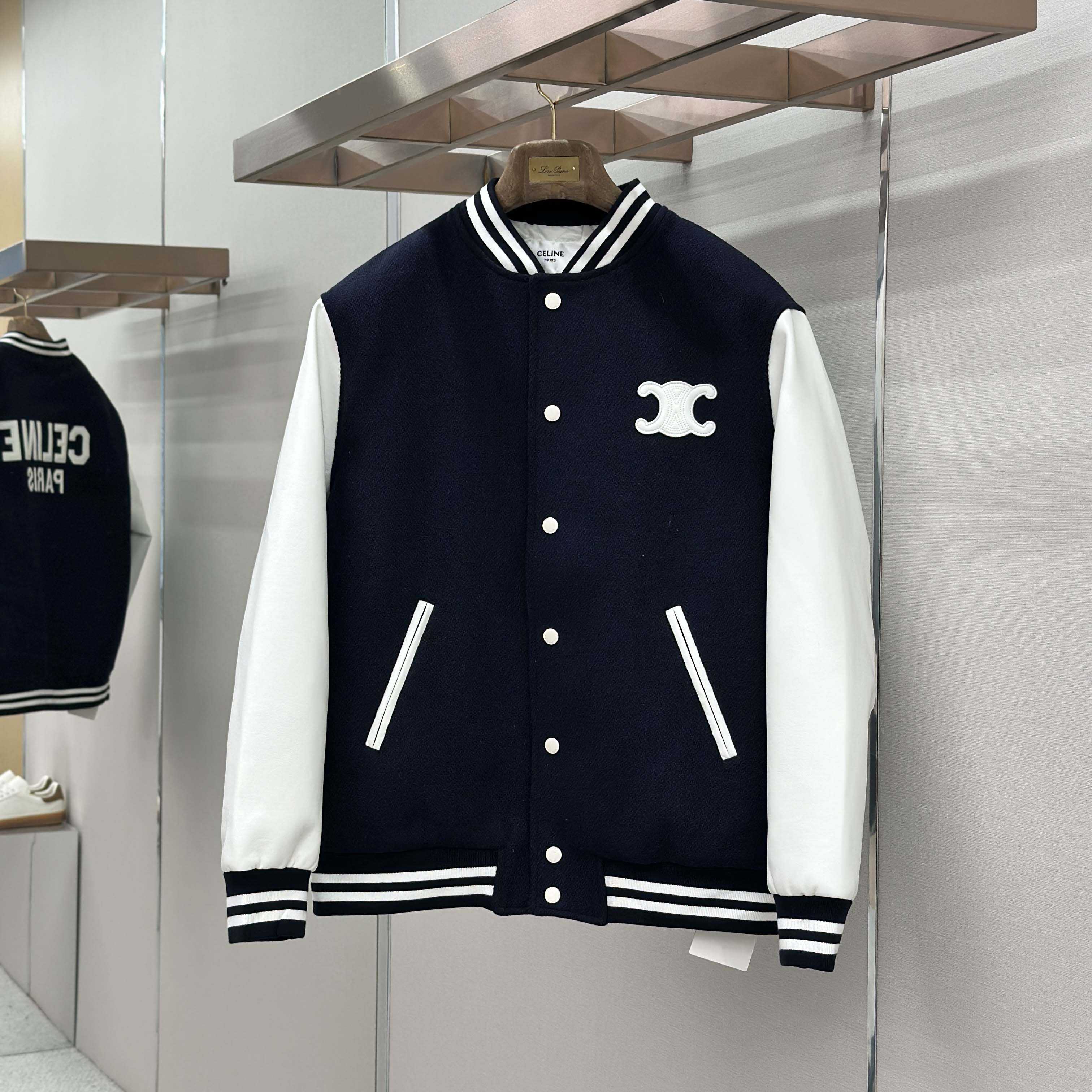 Celine Triomphe Teddy Jacket  - DesignerGu