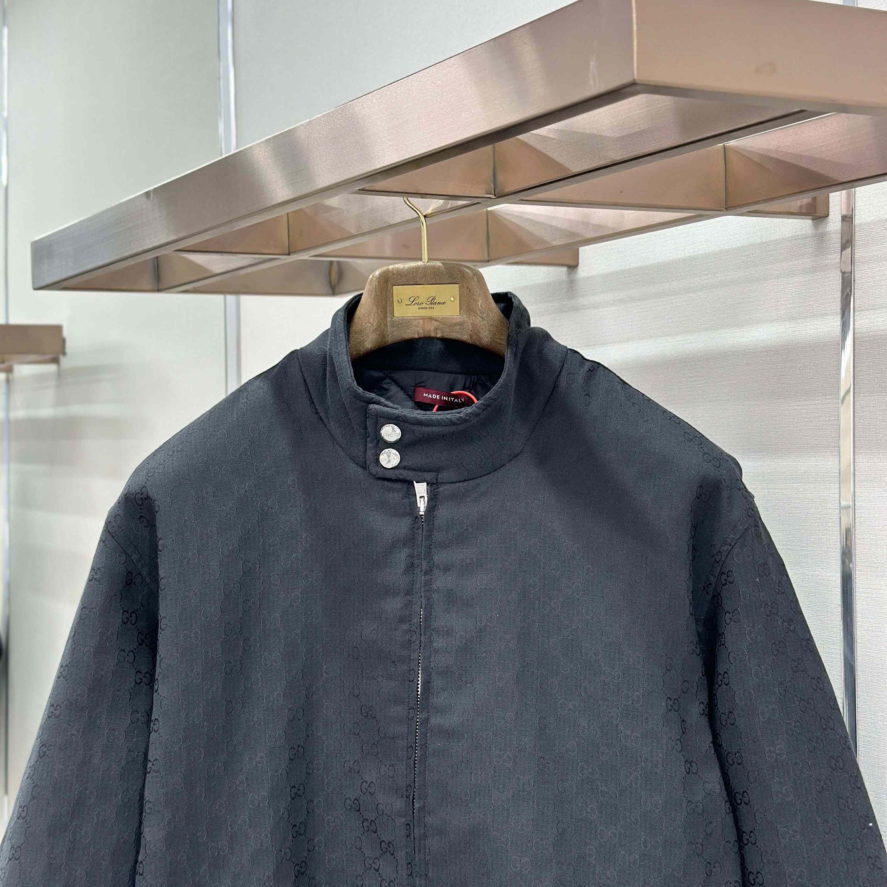 Gucci GG Ripstop Zip Jacket - DesignerGu