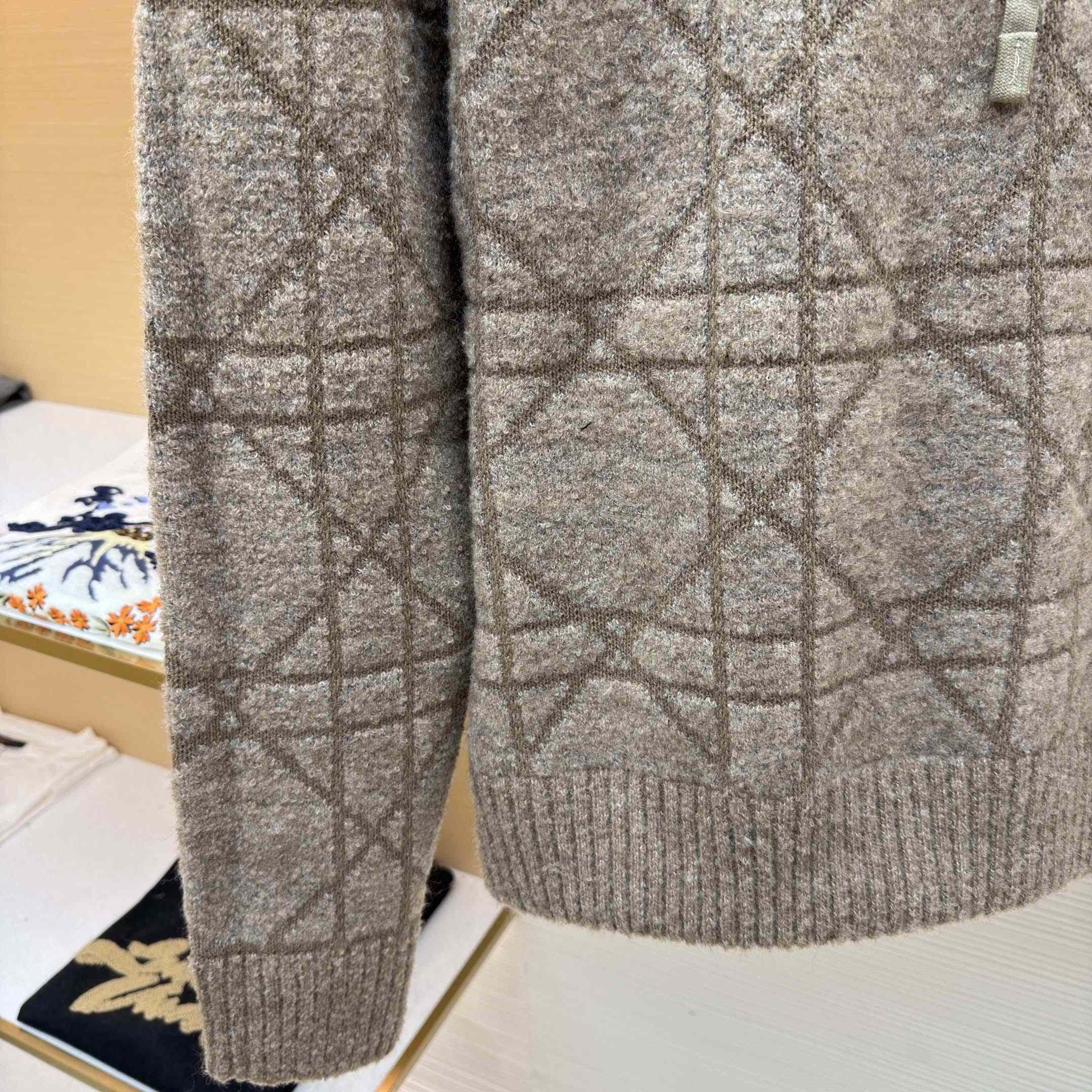 Dior Cannage Hooded Sweatshirt  - DesignerGu