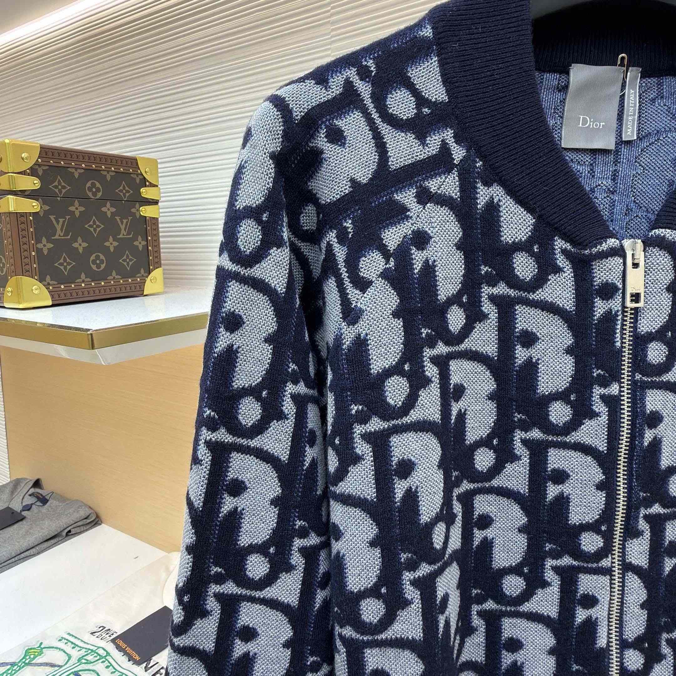 Dior Oblique Bomber Jacket - DesignerGu