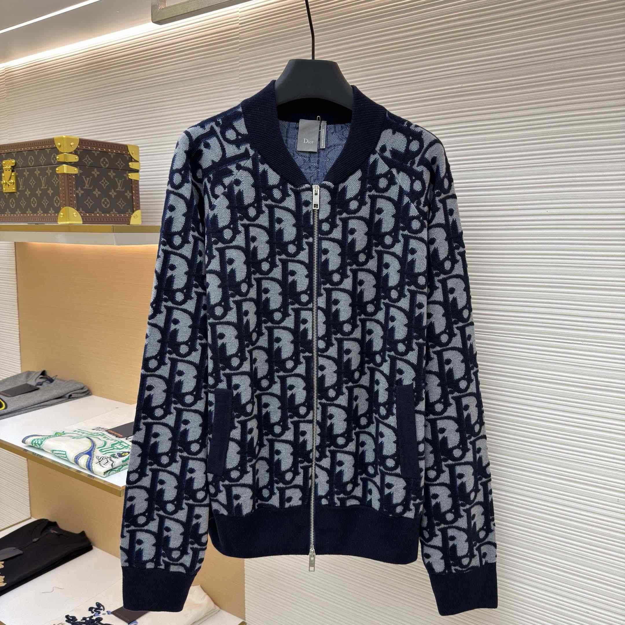 Dior Oblique Bomber Jacket - DesignerGu