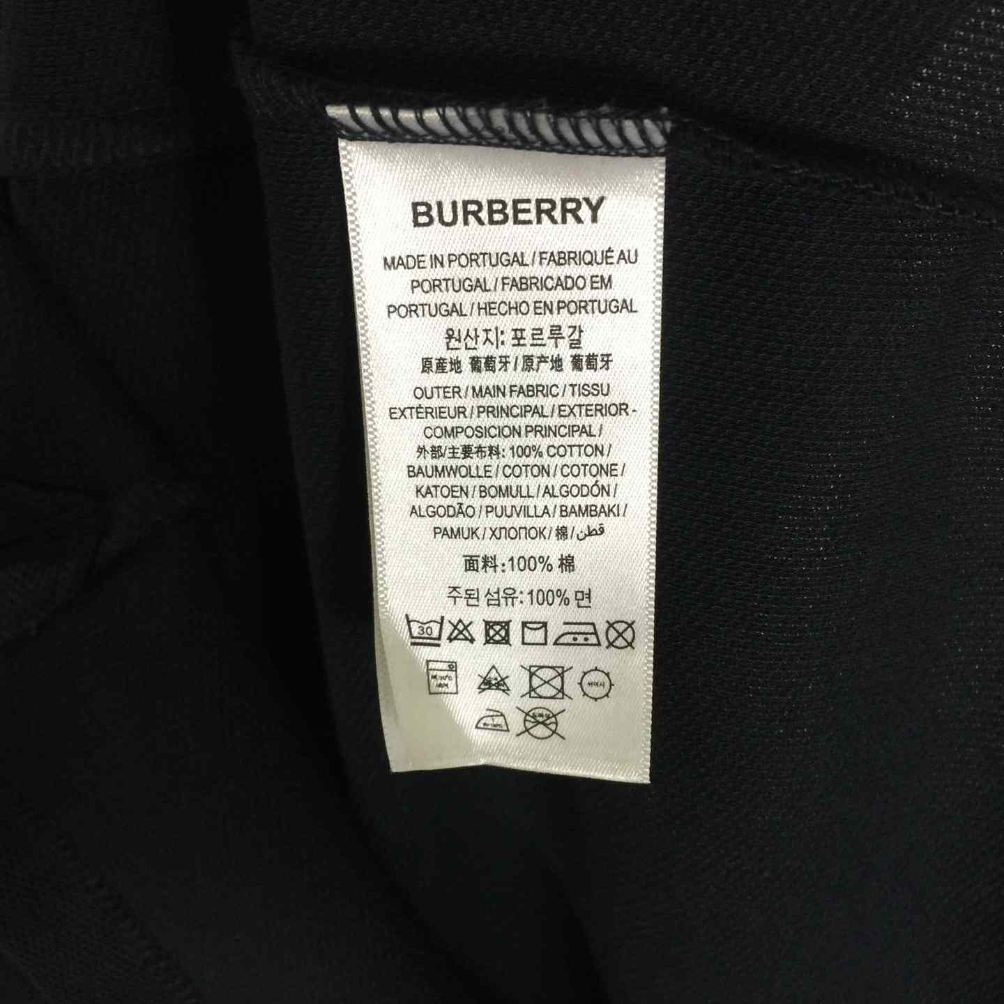 Burberry Cotton Polo Shirt - DesignerGu