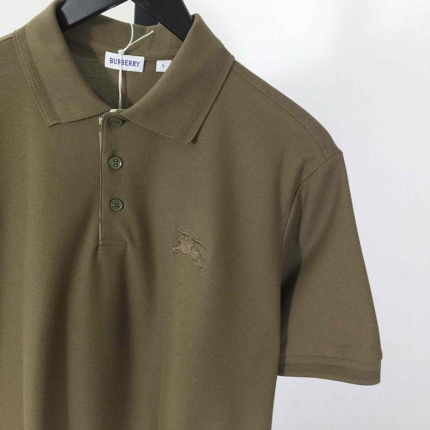 Burberry Cotton Polo Shirt - DesignerGu