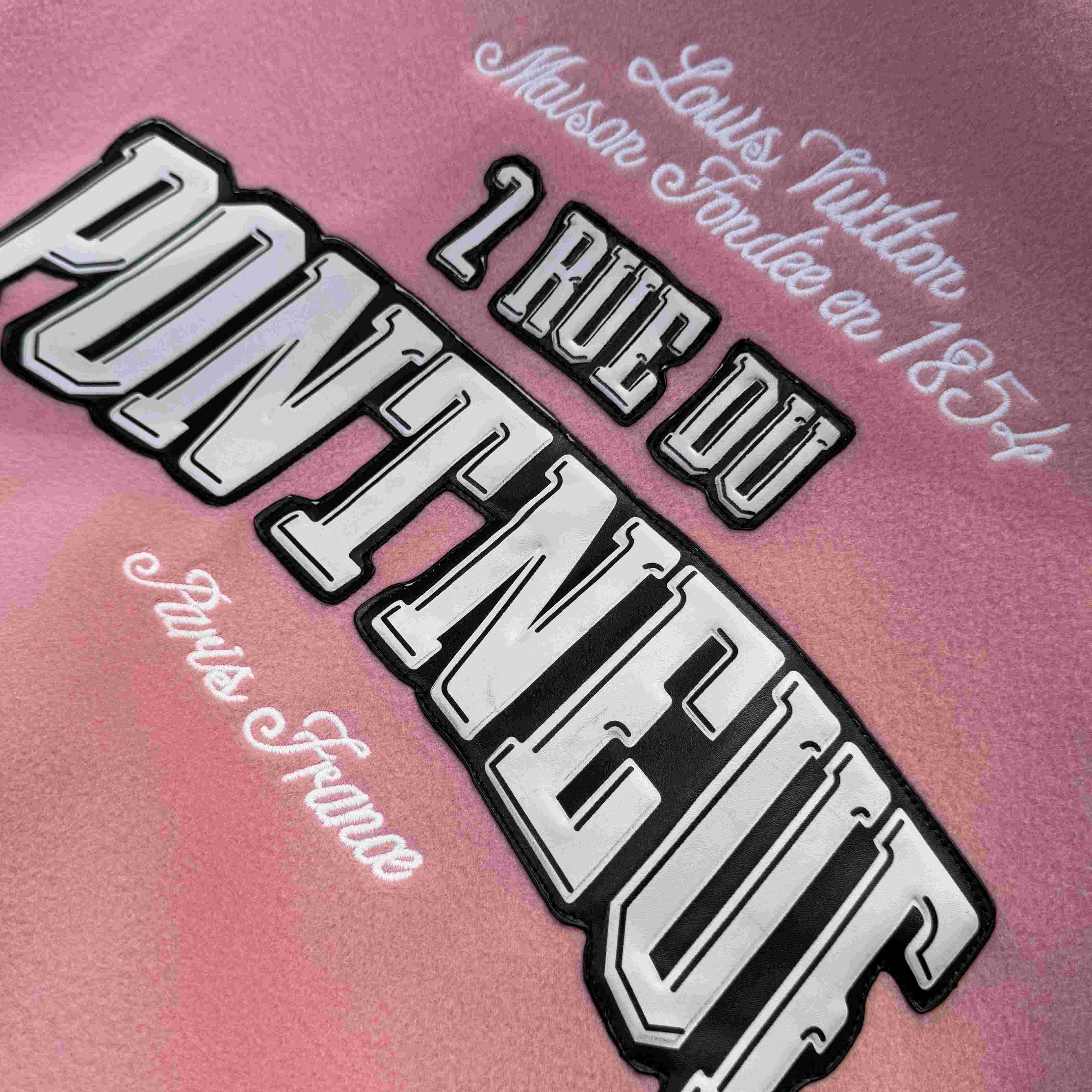 Louis Vuitton Signature Leather Varsity Jacket 1AILZ7 - DesignerGu