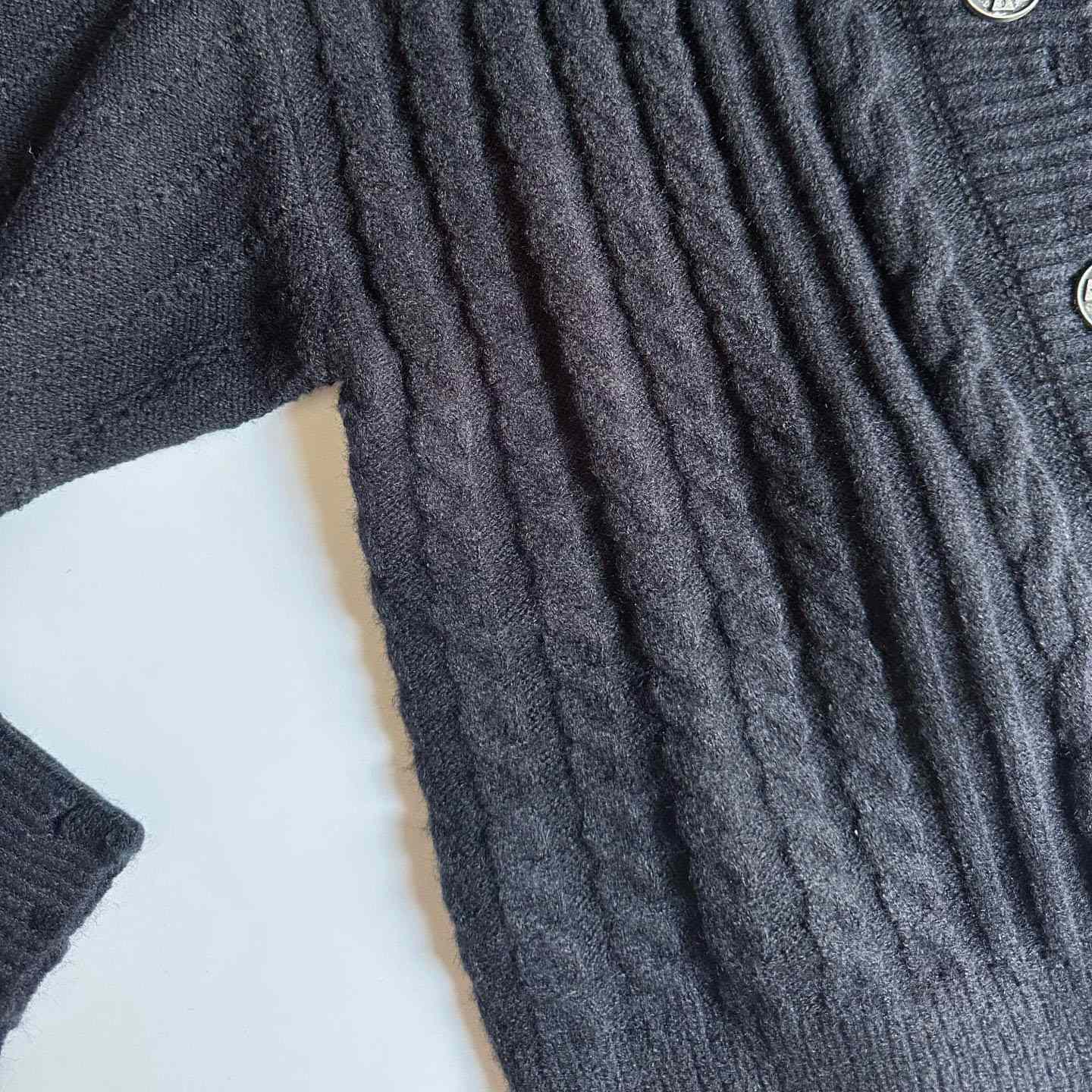 Enfants Riches Déprimés Cable Knit Cropped Cardigan - DesignerGu