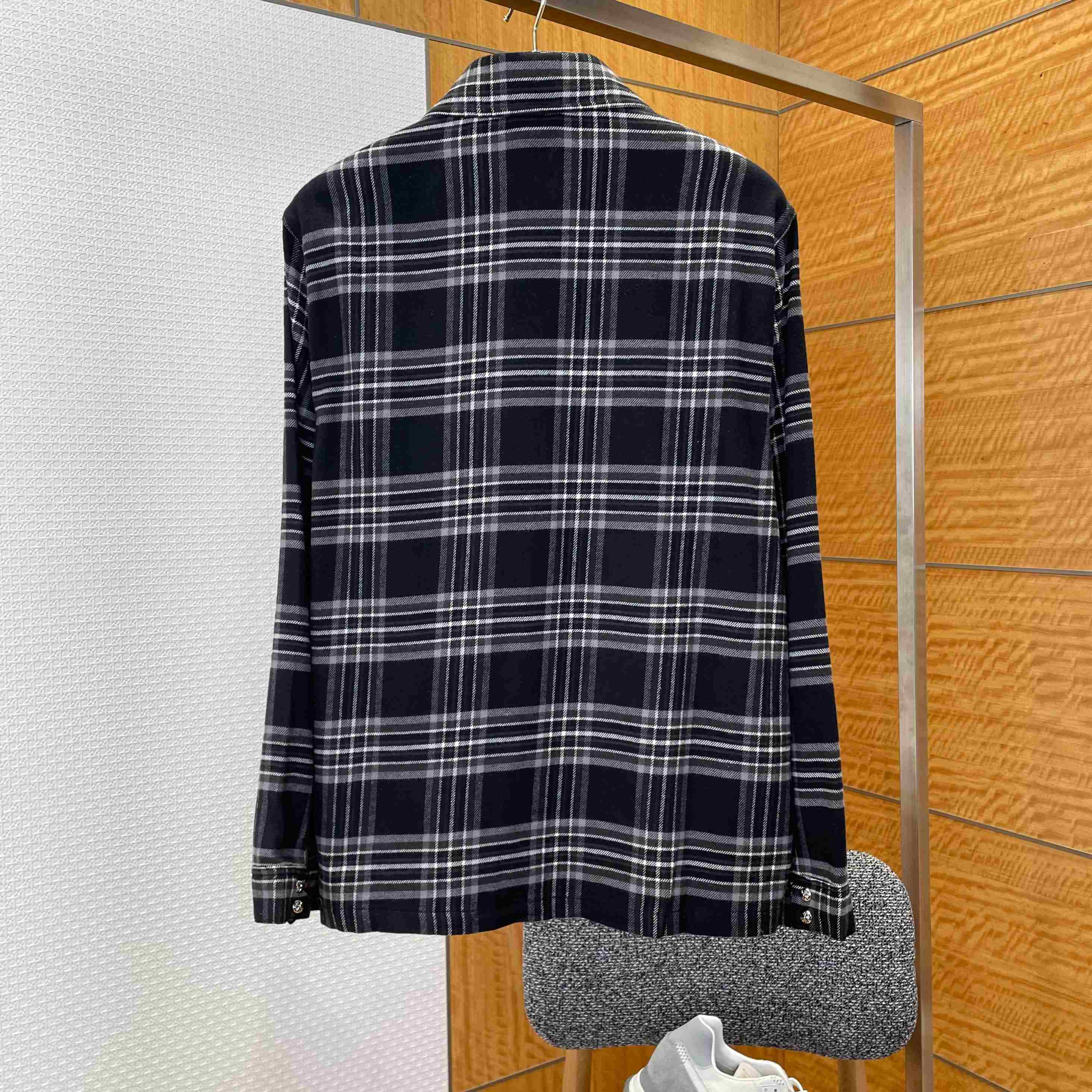 Chrome Hearts  Flannel Work Dog Shirt - DesignerGu