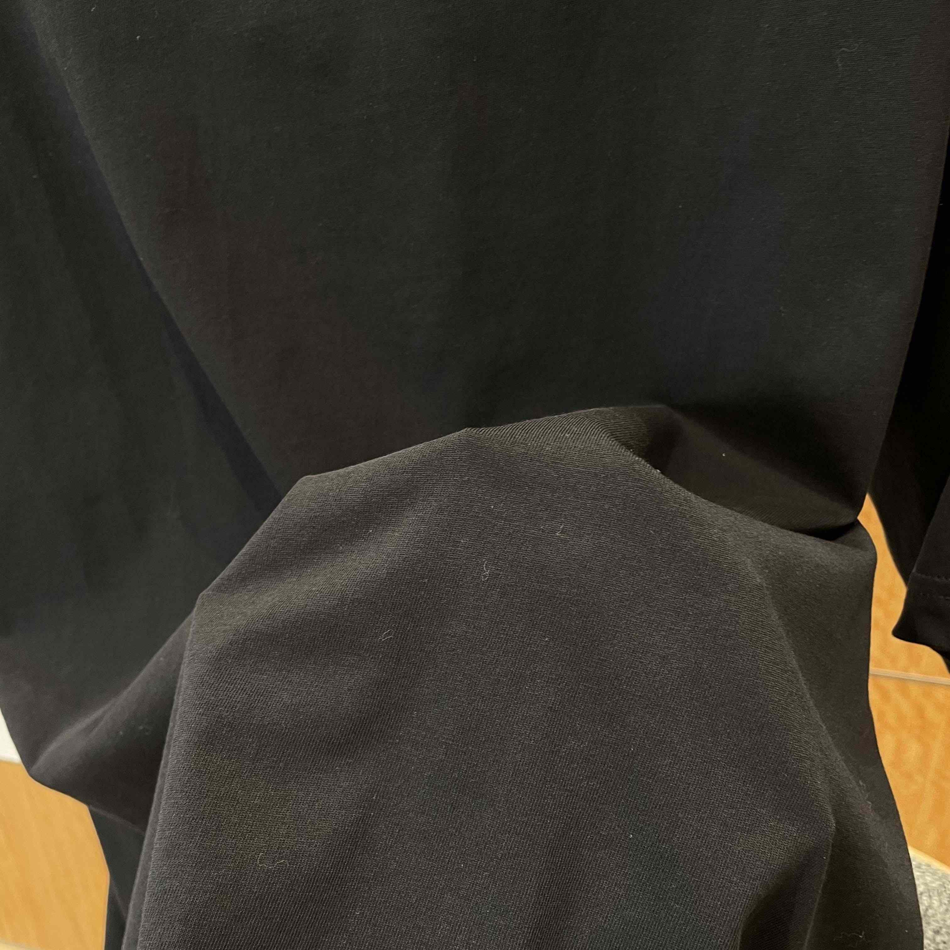 Balenciaga Cursive T-Shirt Medium Fit in black - DesignerGu